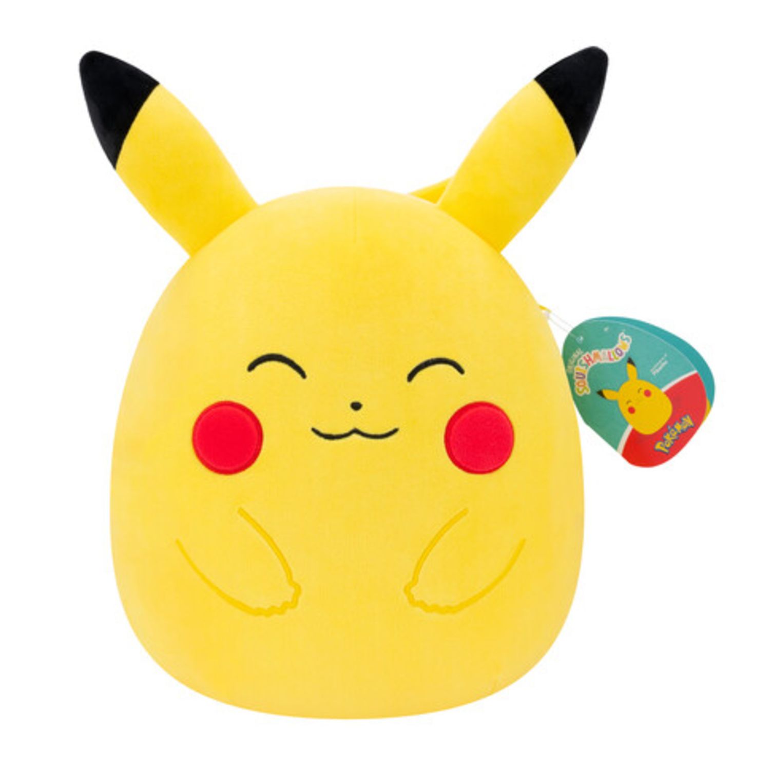 Peluche pikachu 30 cm – pokémon squishmallows - POKEMON