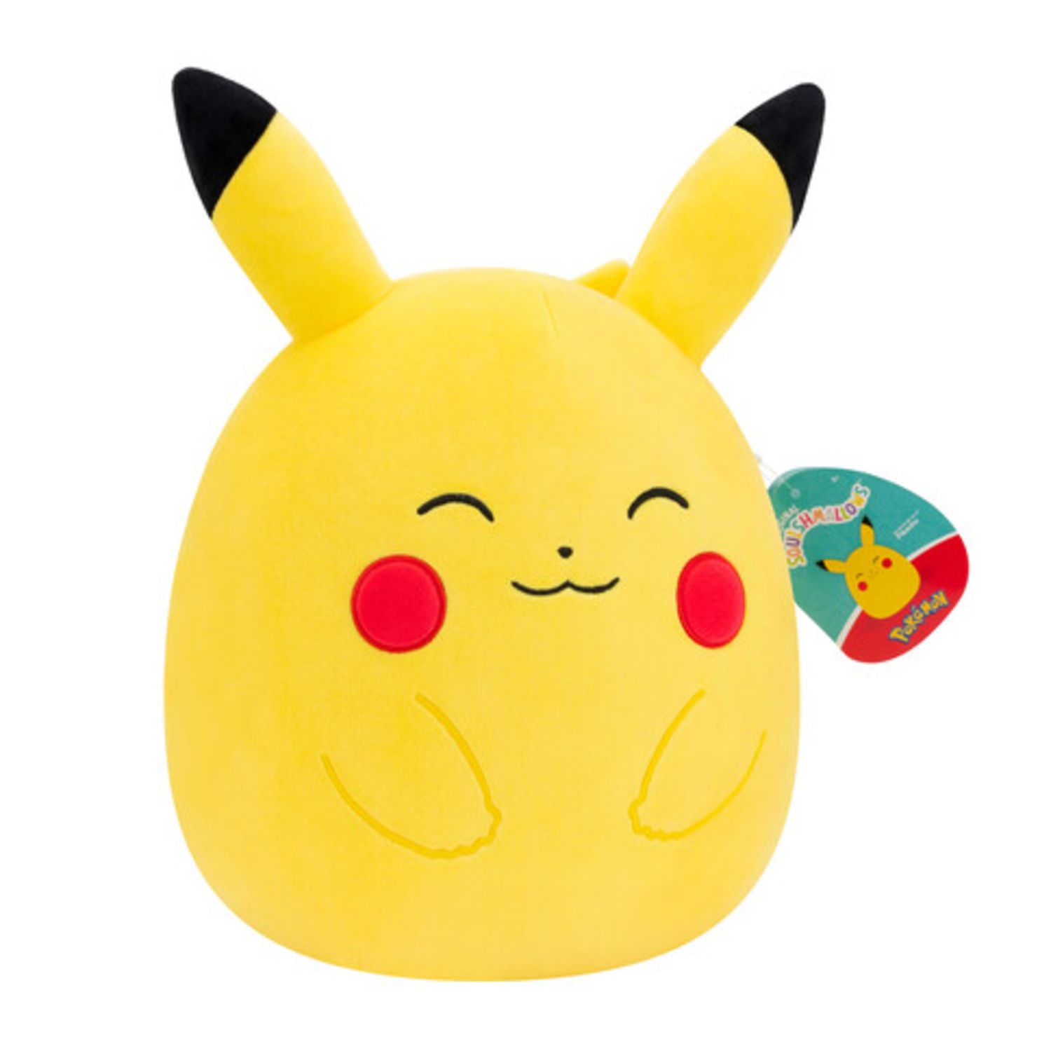 Peluche pikachu 30 cm – pokémon squishmallows - POKEMON