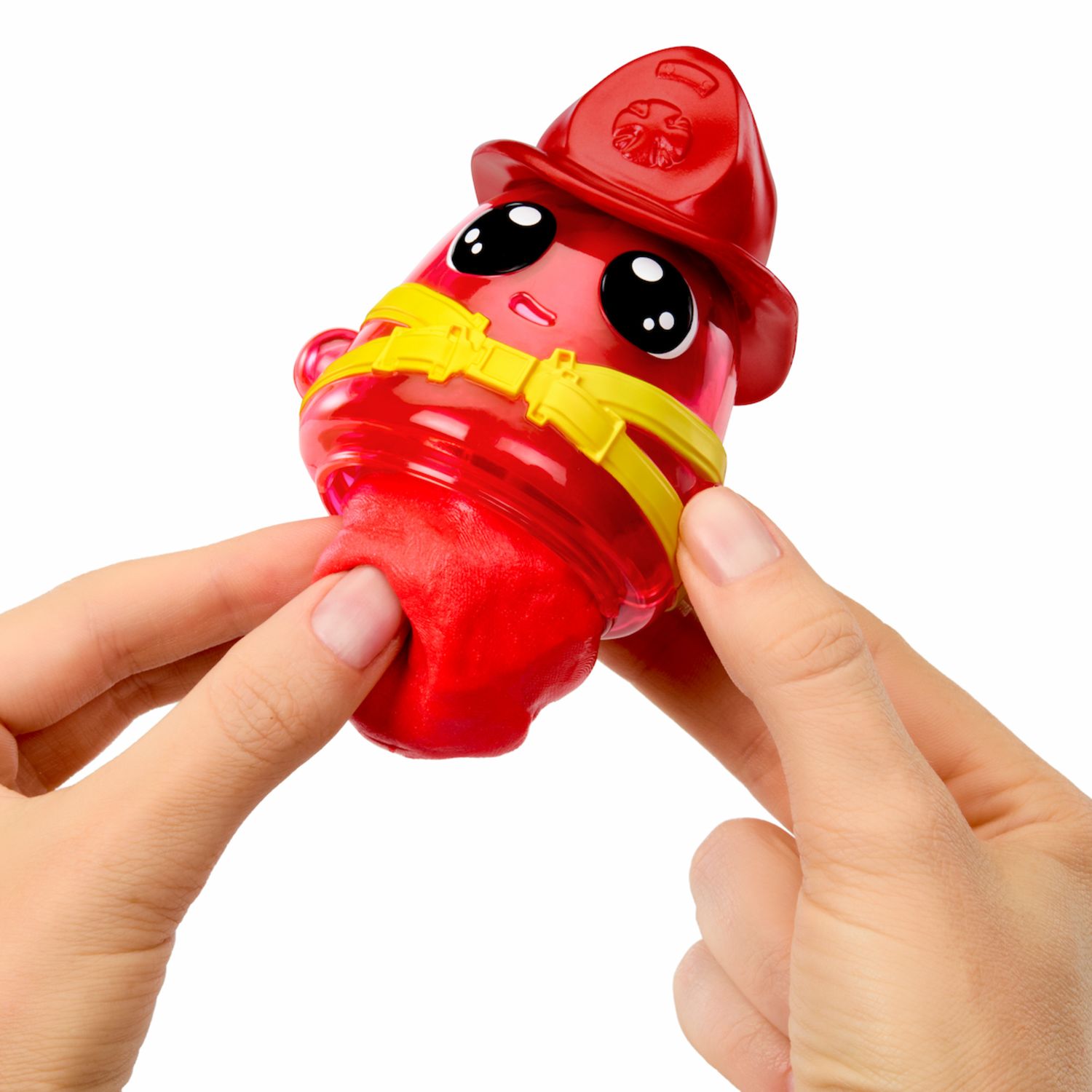 Dohkins fire truck & firefighter - l'impasto non si asciuga mai, senza glutine, per collezionisti e bambini - età 3 anni+ - DOHKINS