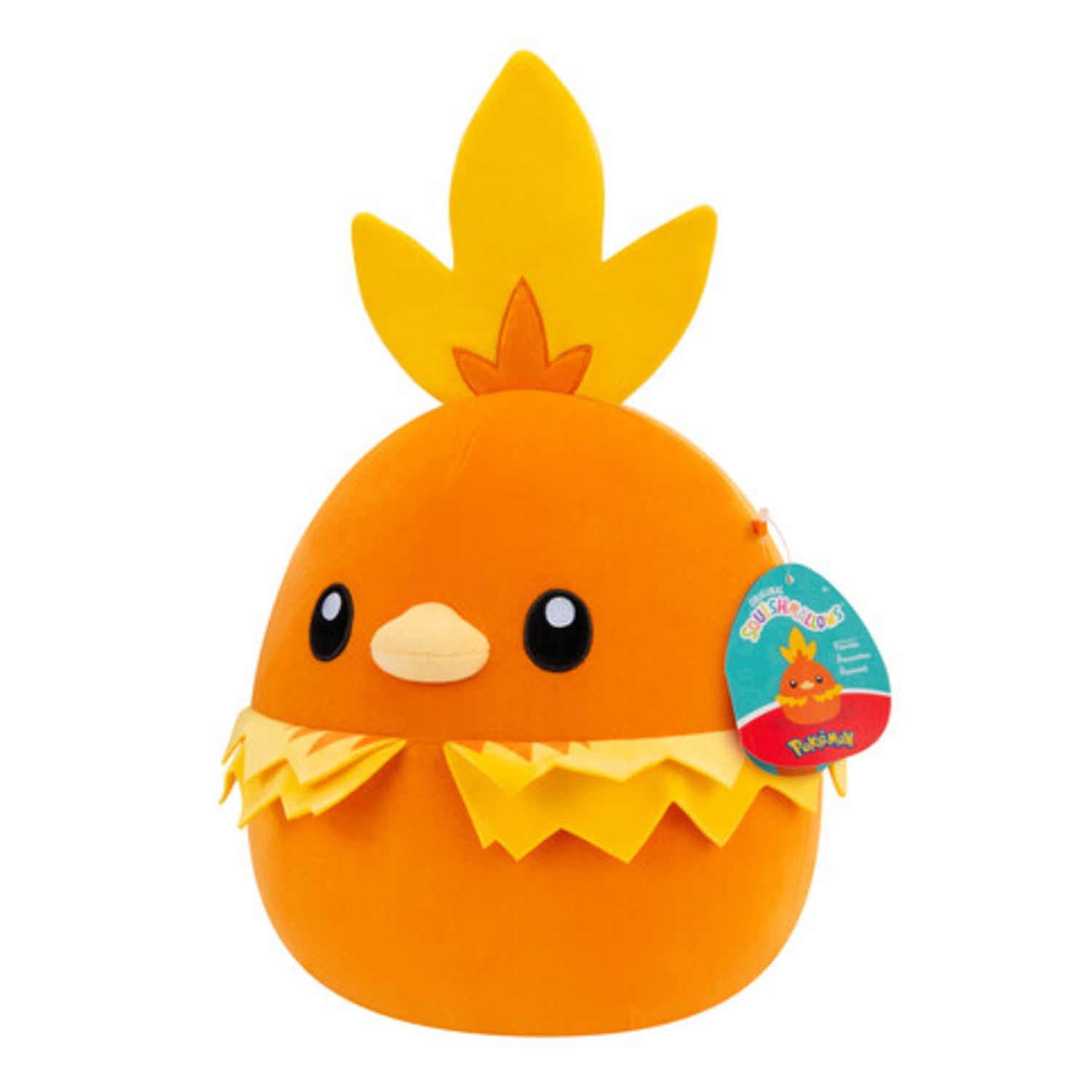 Peluche torchic 30 cm – pokémon squishmallows - POKEMON