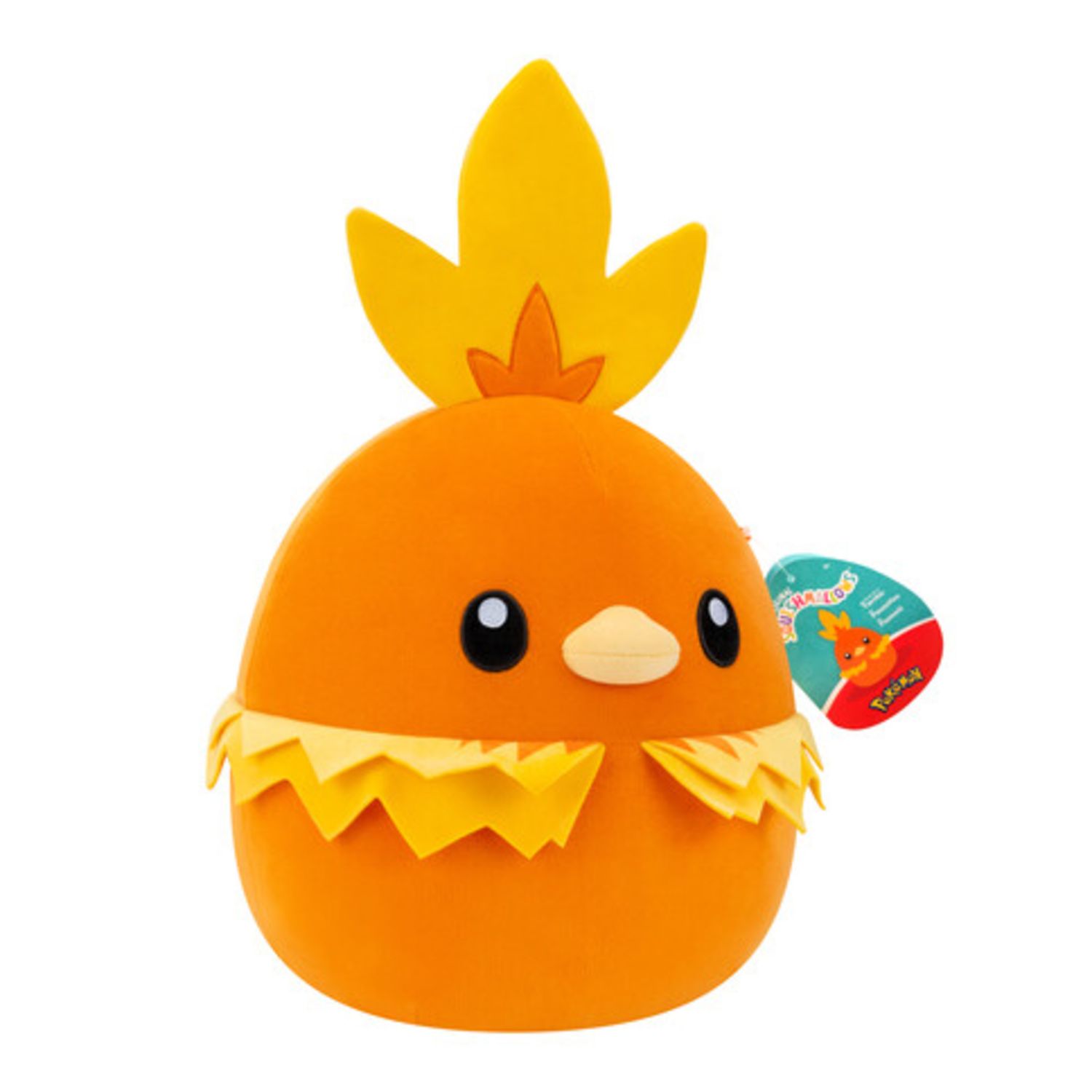 Peluche torchic 30 cm – pokémon squishmallows - POKEMON