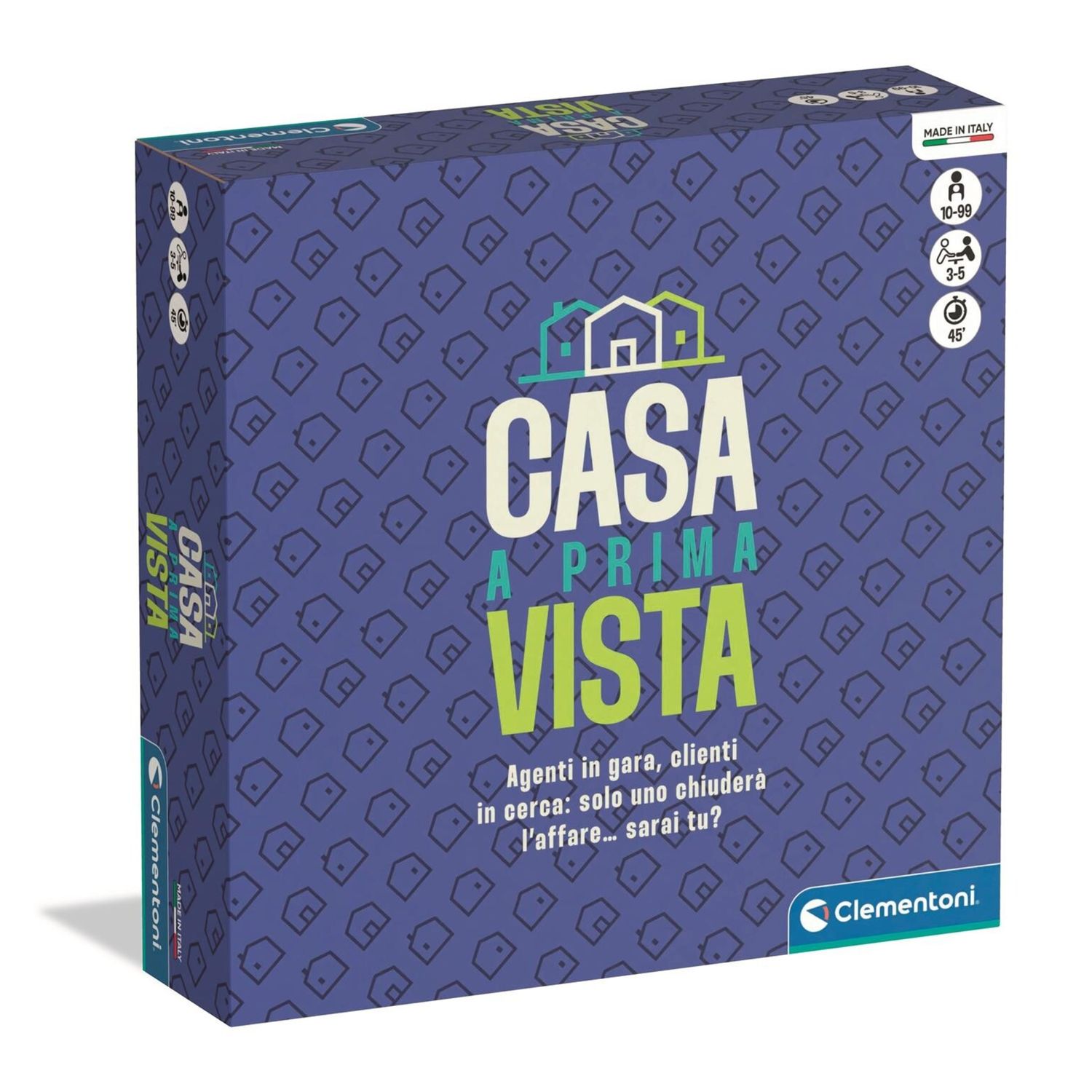 Clementoni - casa a prima vista, gioco da tavolo ufficiale della serie tv - CLEMENTONI