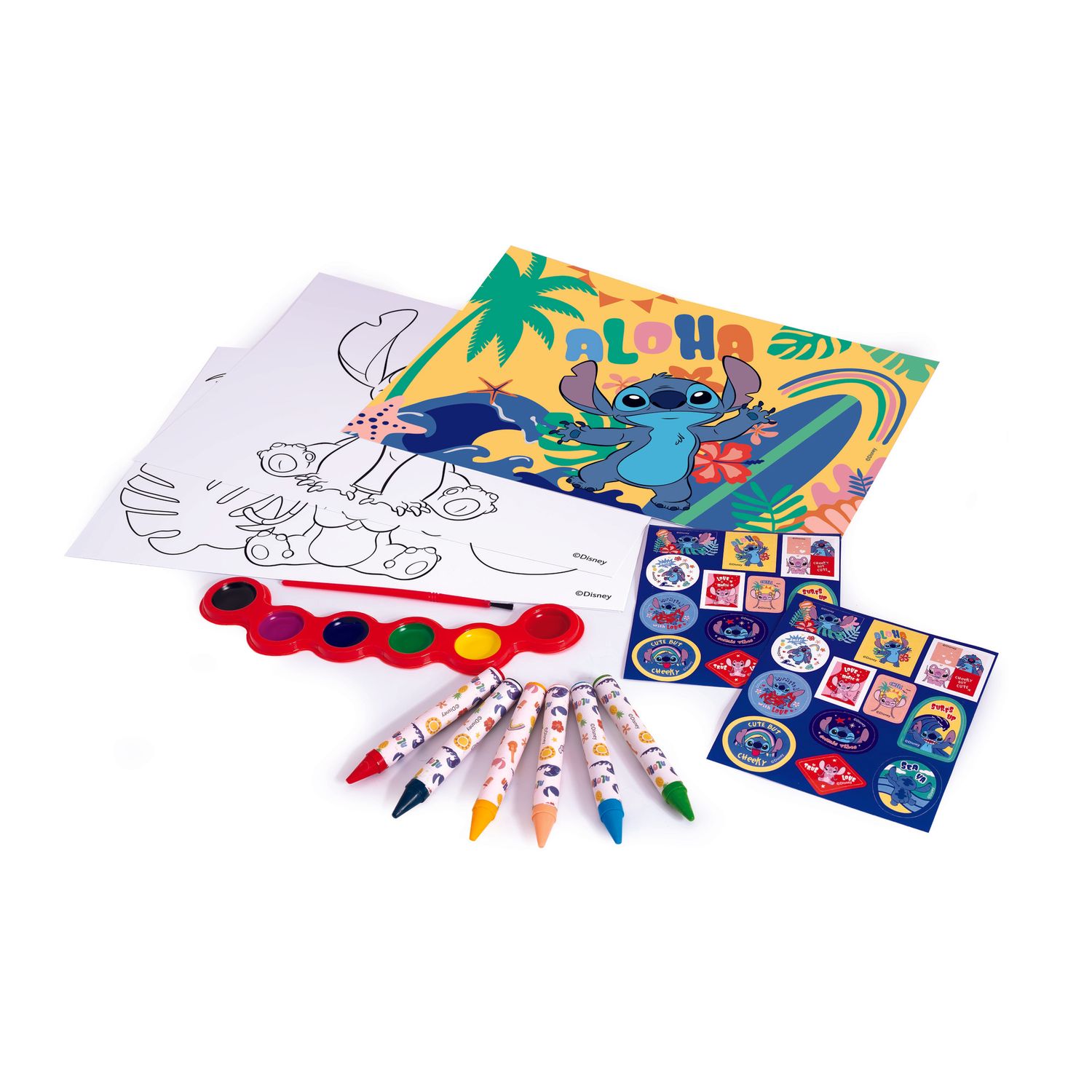 Set creativo mega art set 80 pezzi stitch disney - Disney Stitch