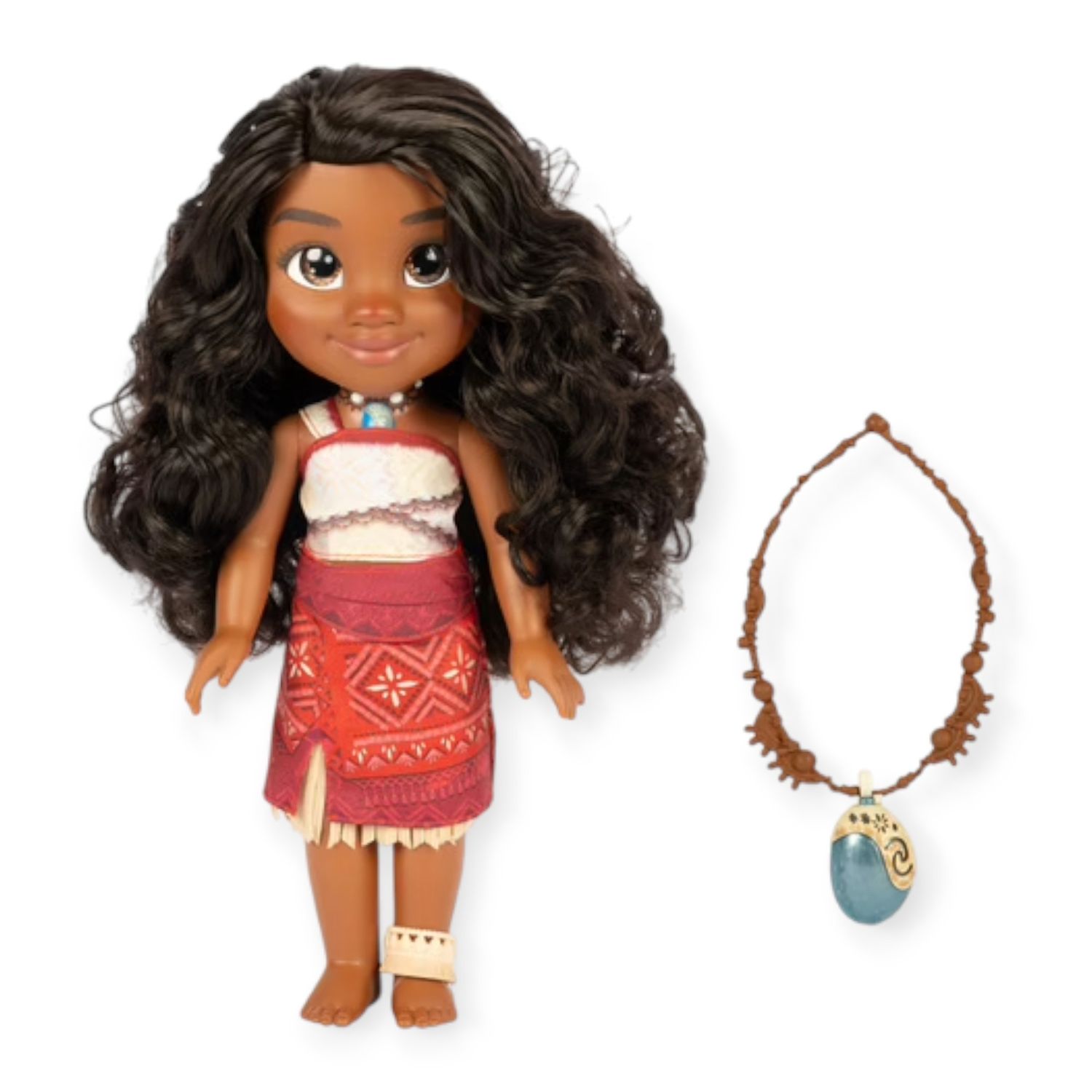 Bambola vaiana 38 cm con collana e abito disney - DISNEY PRINCESS