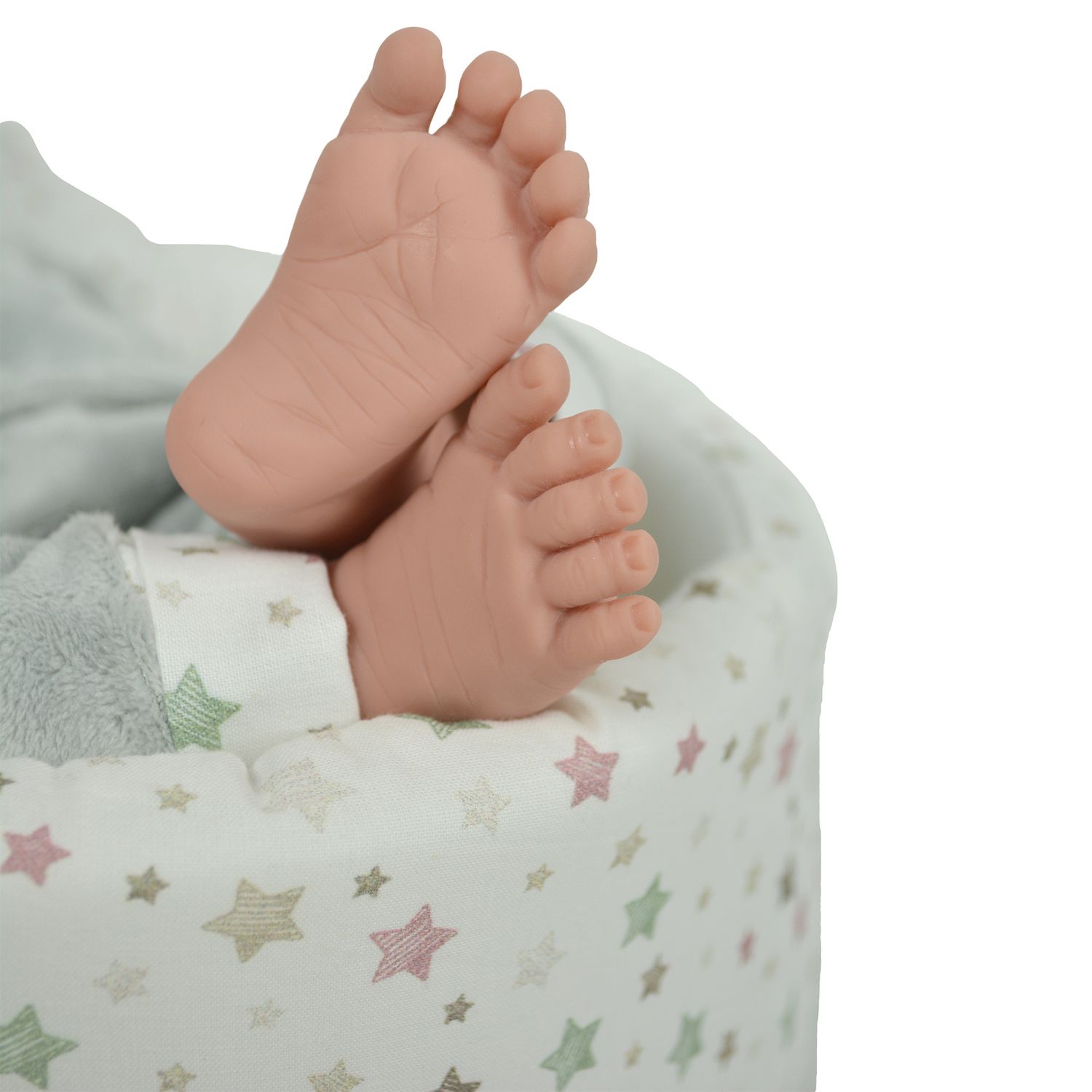 Bambola oliver con culla - 40 cm - LOVE BEBÈ