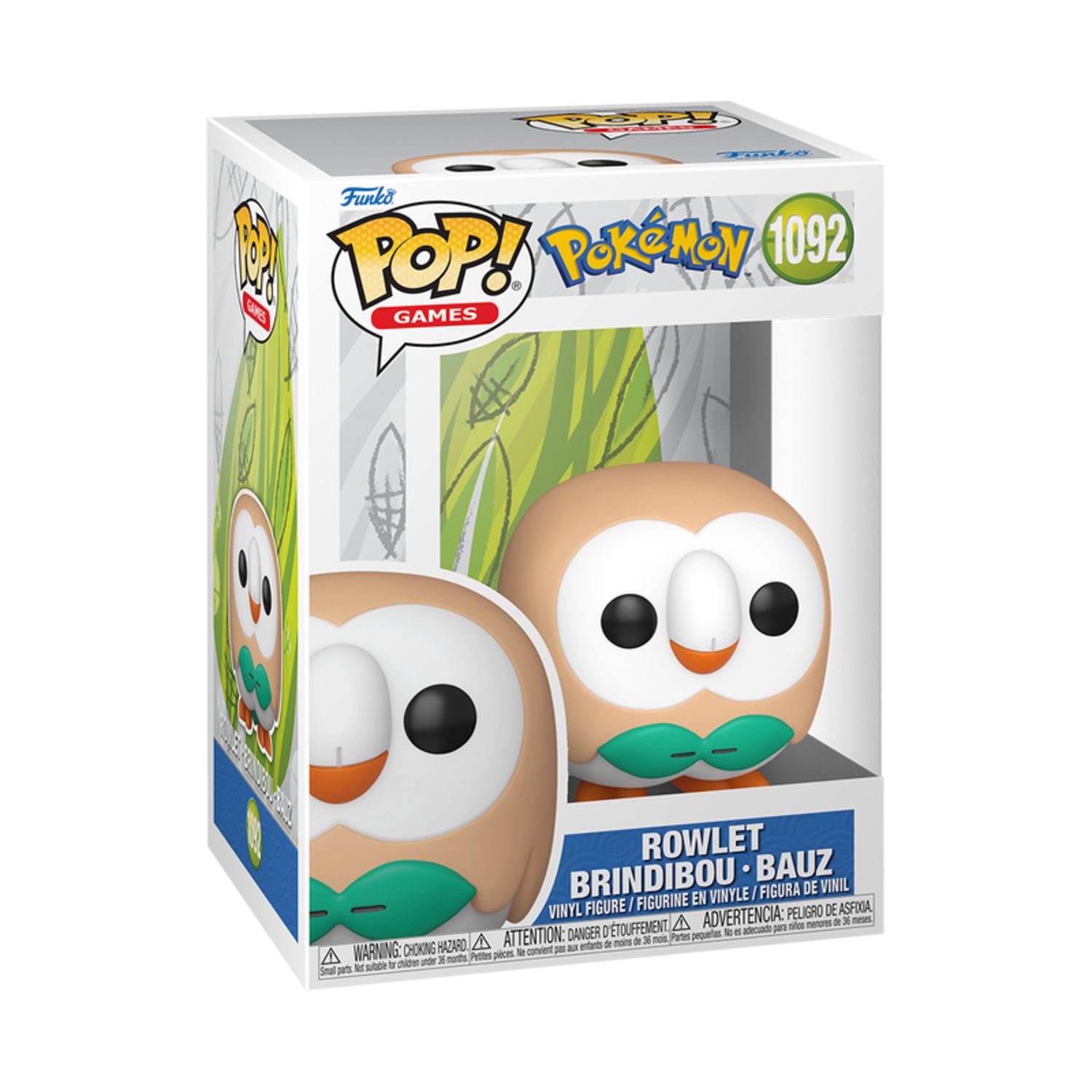 Funko pop - pokemon rowlet - 1092 - FUNKO POP!, POKEMON