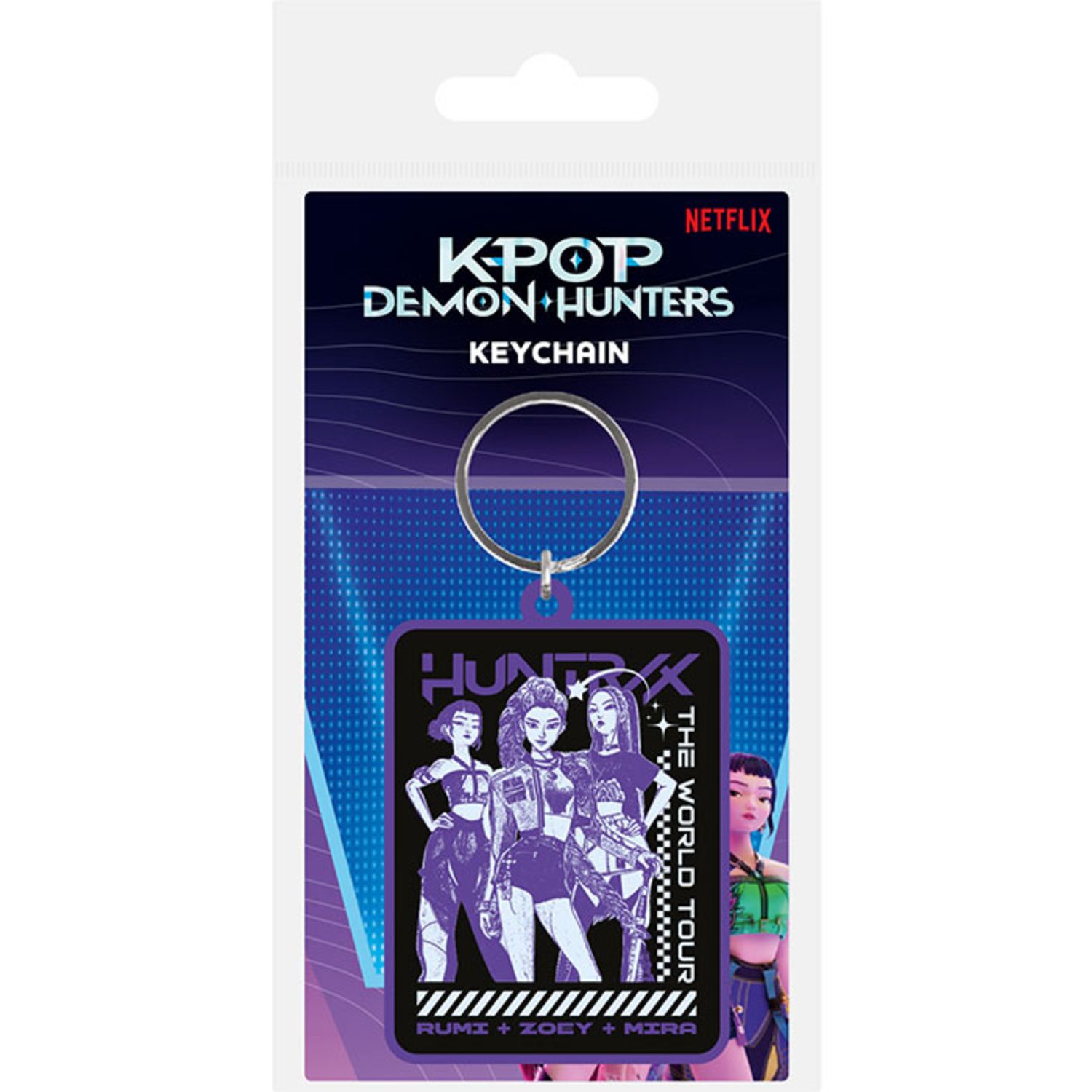 Portachiavi kpop demon hunters huntrix group – collezione fan - K-POP DEMON HUNTERS
