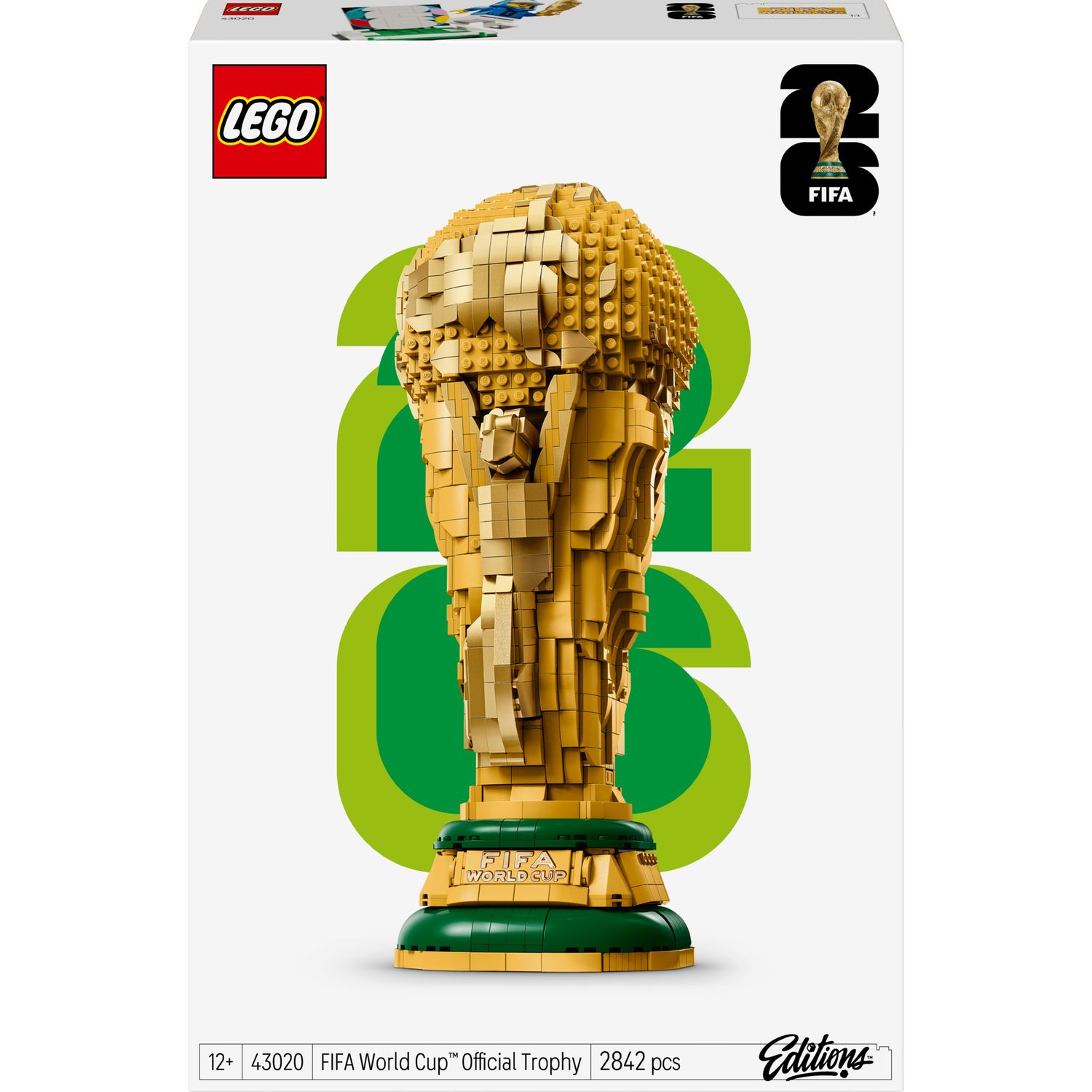 Lego editions 43020 trofeo ufficiale della coppa del mondo fifa - Lego