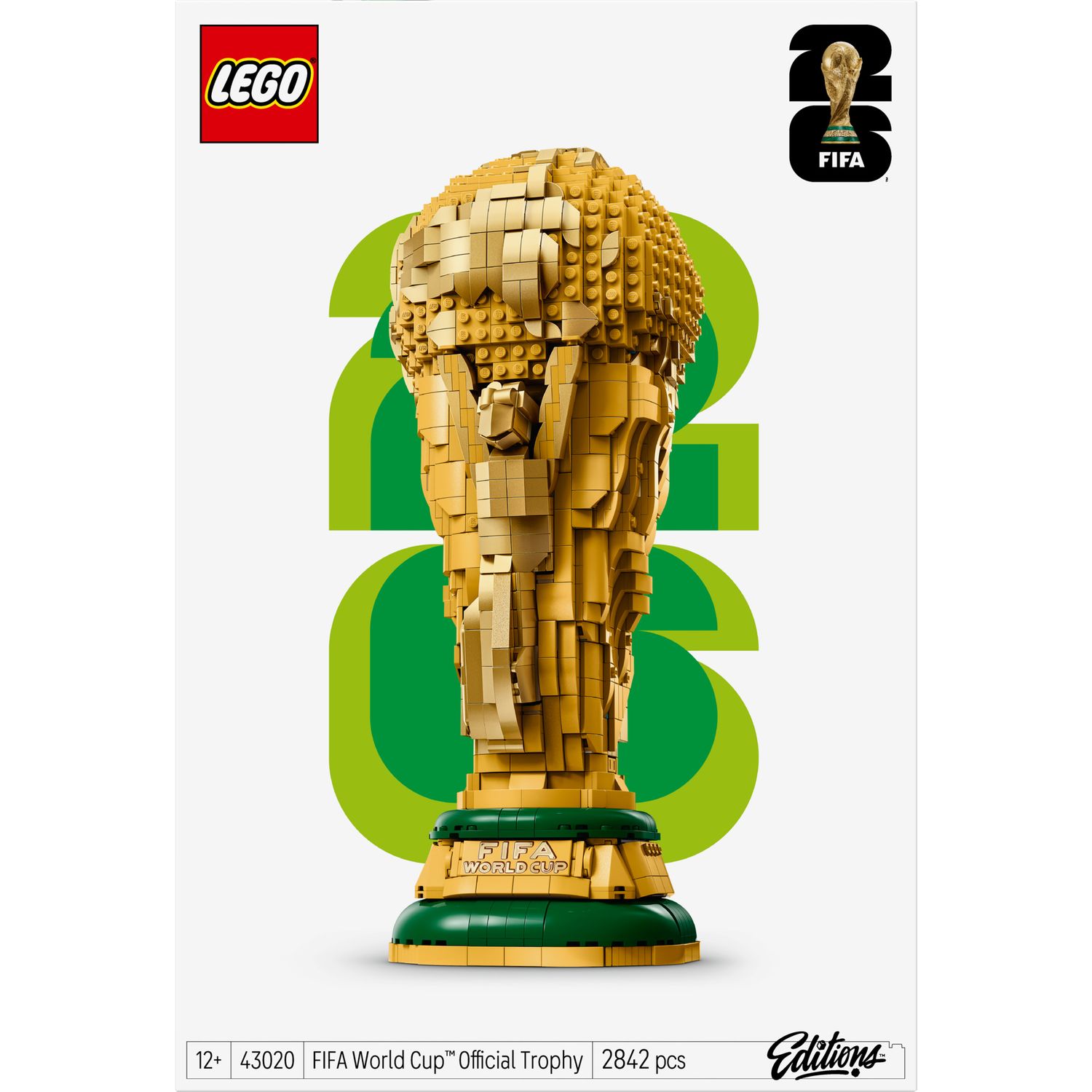 Lego editions 43020 trofeo ufficiale della coppa del mondo fifa - Lego