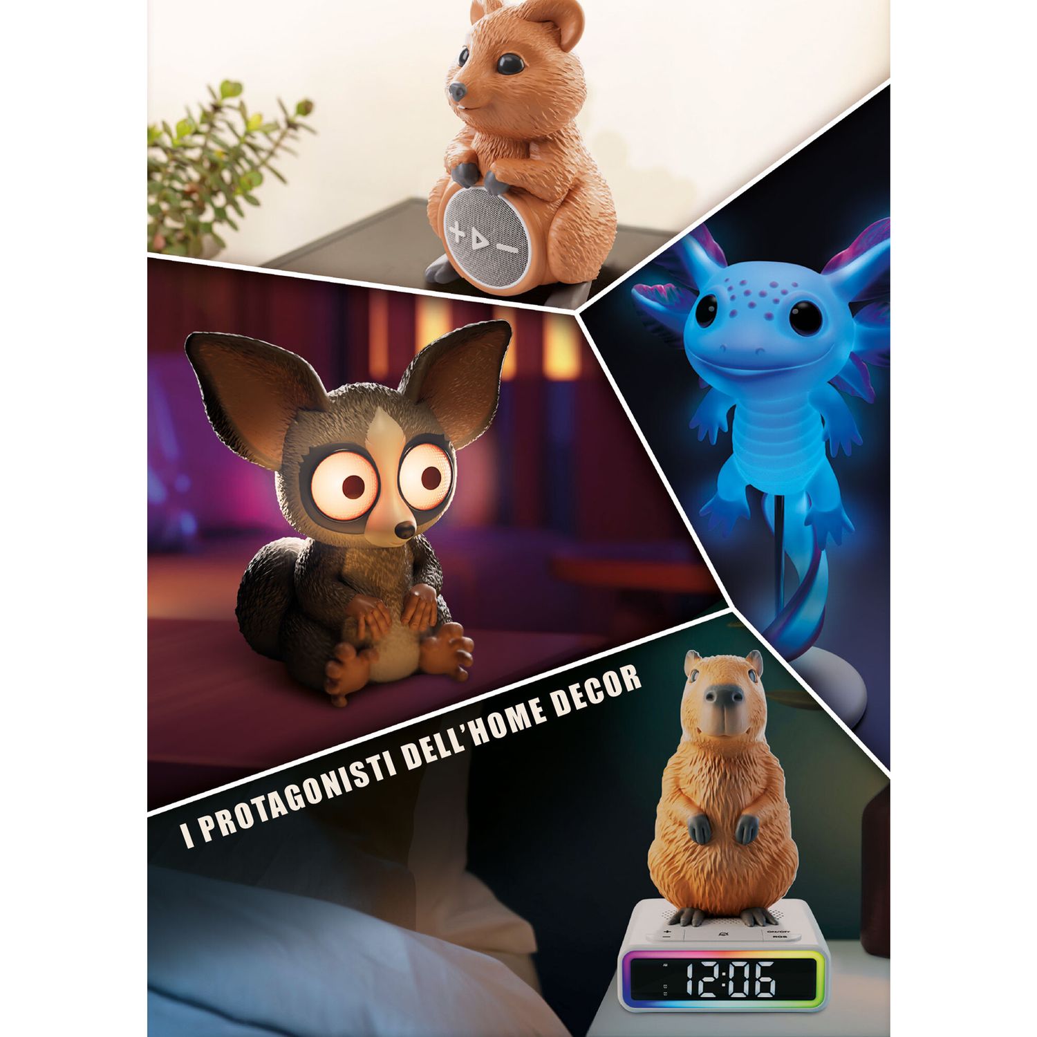 Speaker bluetooth rainy days quokka - LISCIANI