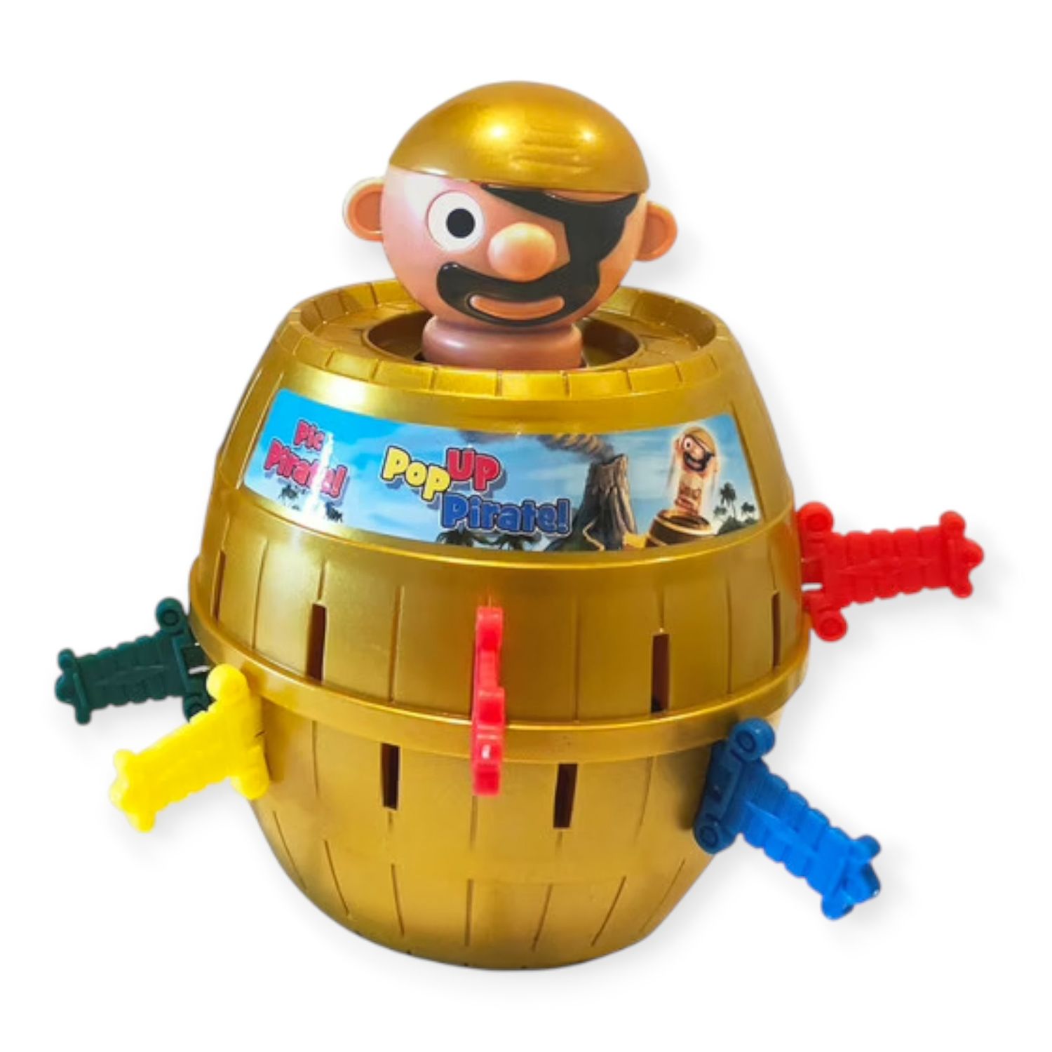 Gioco da tavolo pirate pop up gold – pirata nel barile edizione limitata - TOMY