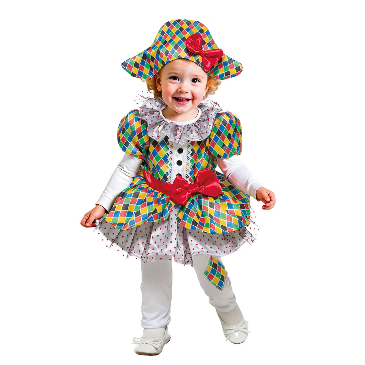 Costume arlecchina baby - carnevale - carnaval queen - CARNAVAL QUEEN