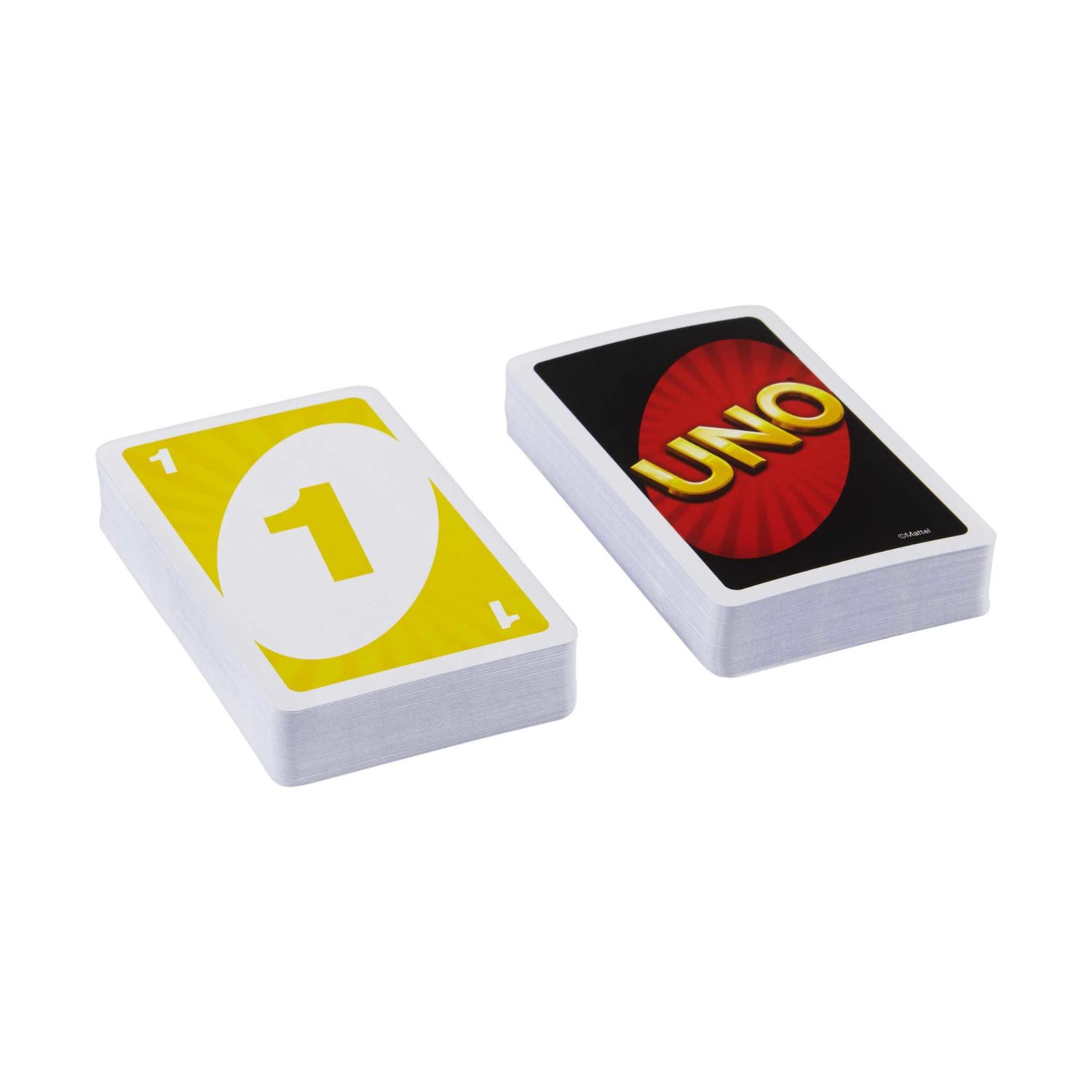 Mattel games - uno, la versione classica dell'iconico gioco di carte, 112 carte con numeri e colori da abbinare - UNO