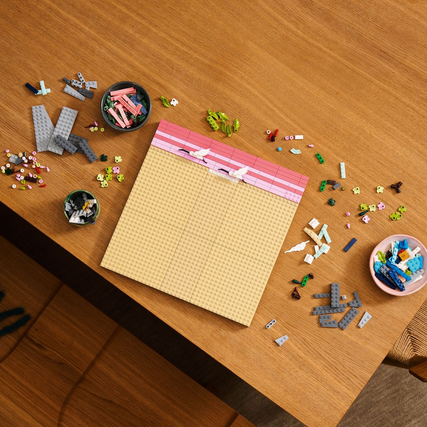 Lego art 31218 paesaggio giapponese con ciliegi fioriti - Lego