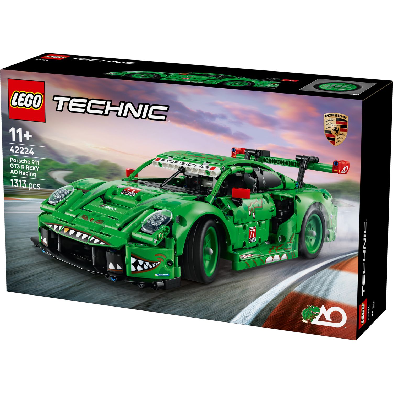 Lego technic 42224 auto porsche 911 gt3 r rexy ao racing - LEGO TECHNIC