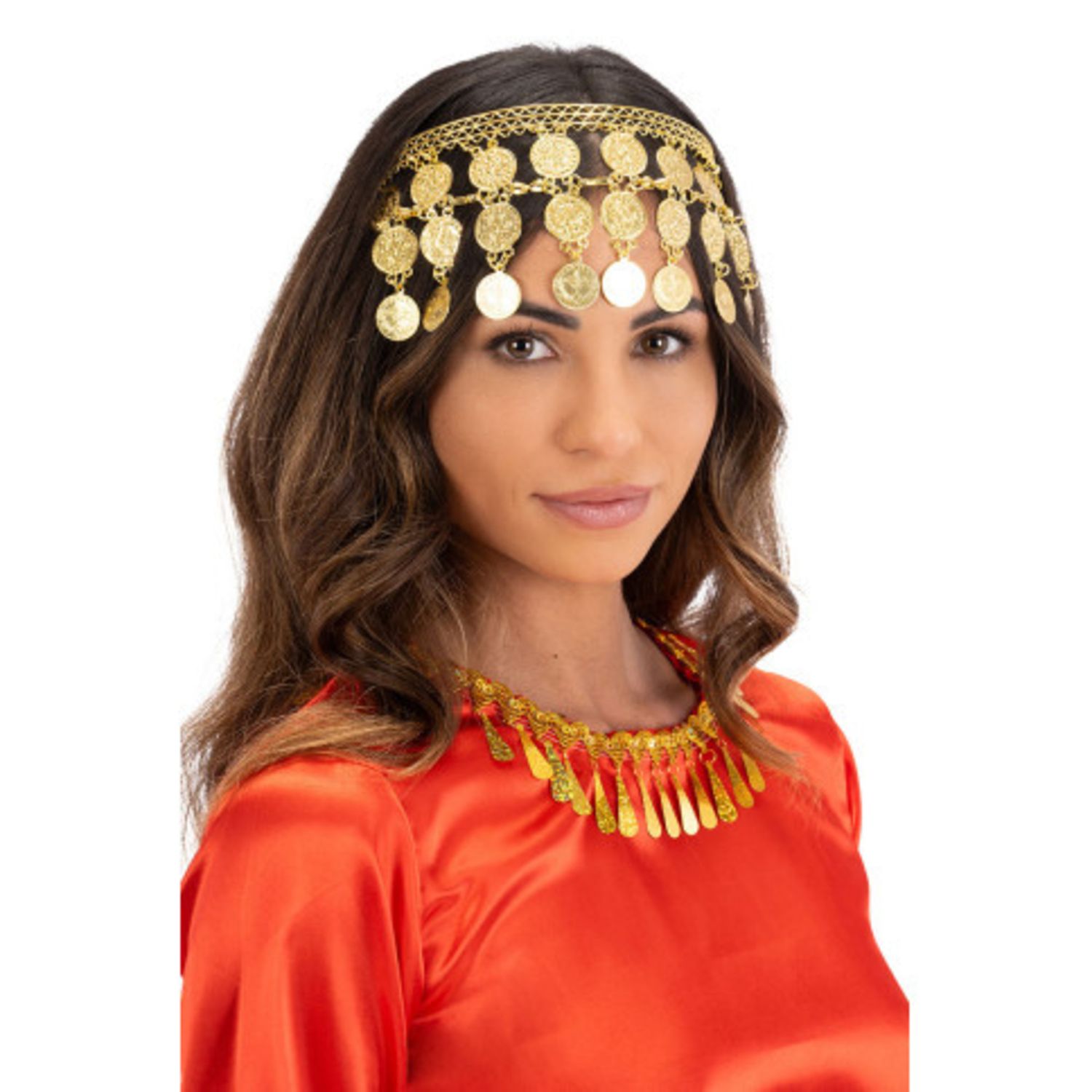 Cerchietto odalisca in metallo su cartoncino - CARNIVAL TOYS