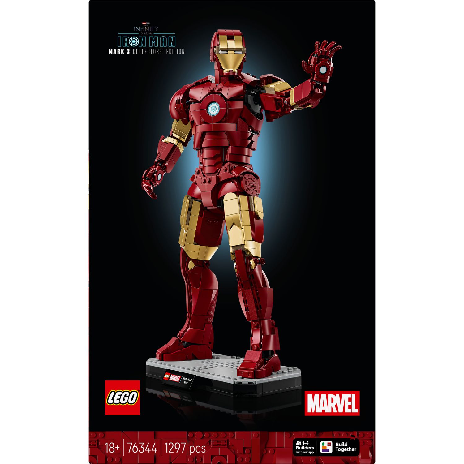 Lego | marvel 76344 iron man mark 3 edizione del collezionista - LEGO SUPER HEROES