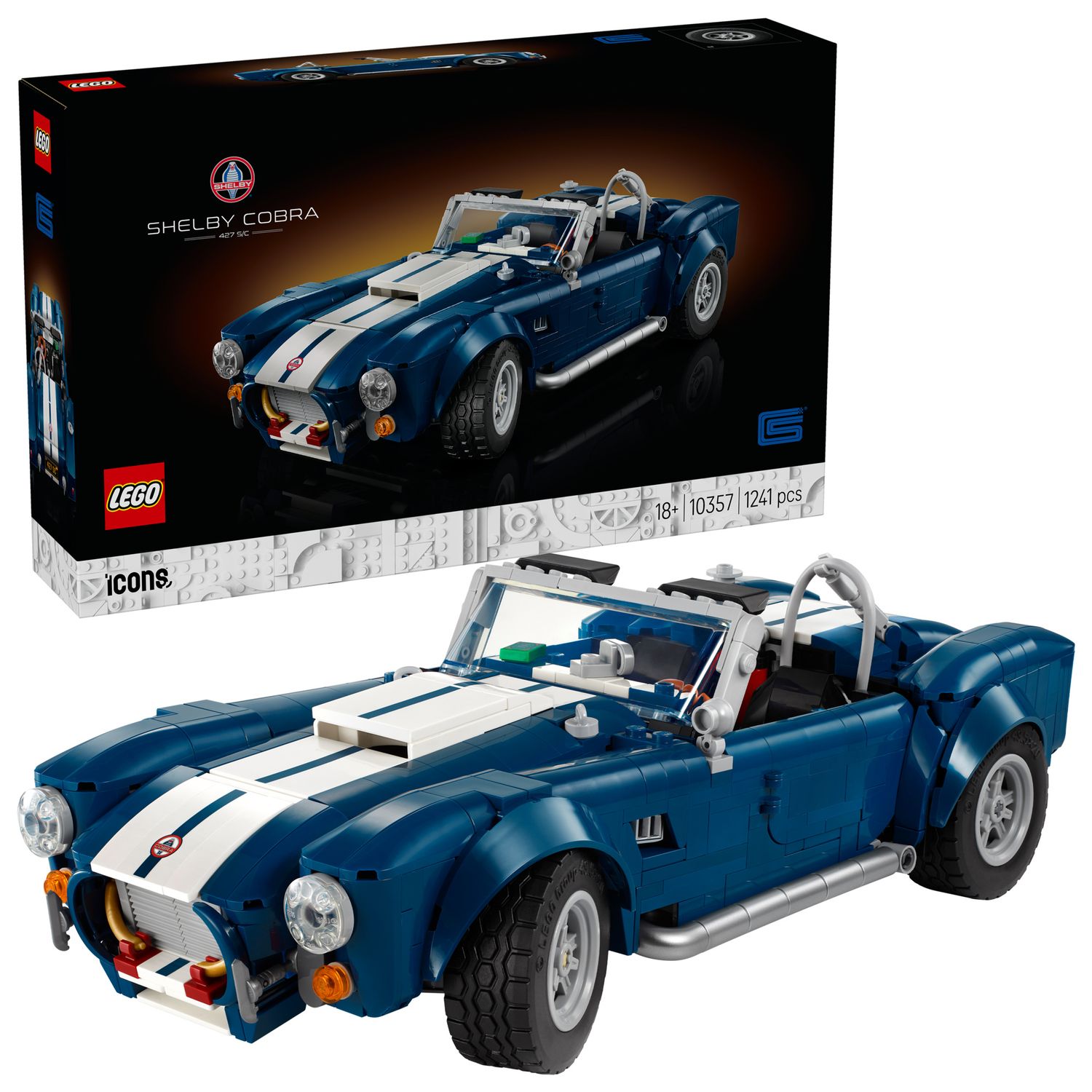 Lego icons 10357 shelby cobra 427 s/c - LEGO ICONS