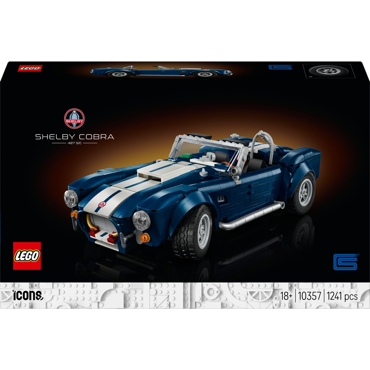 Lego icons 10357 shelby cobra 427 s/c - LEGO ICONS