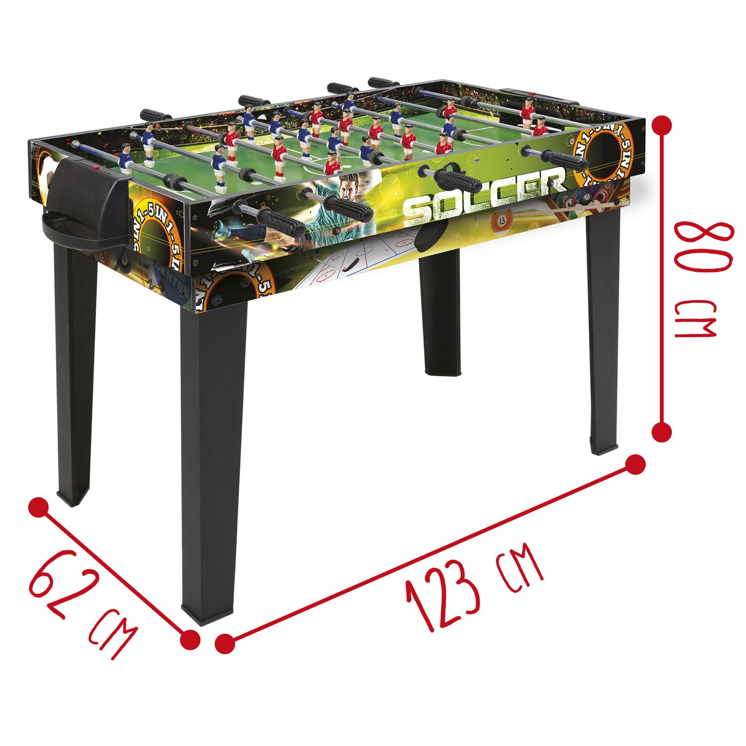 Tavolo multigioco 5 in 1 - SUN&SPORT