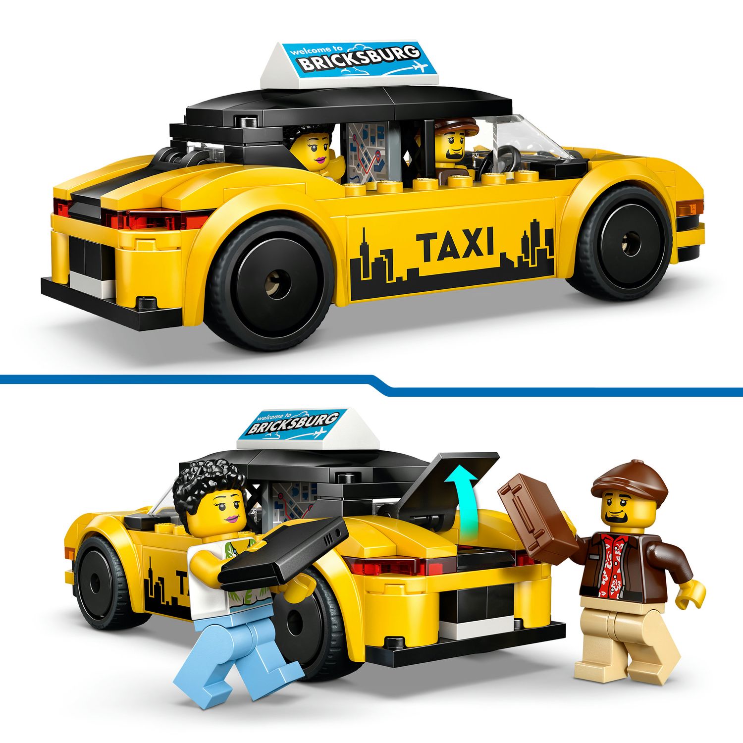 Lego city 60487 – taxi giallo - LEGO CITY