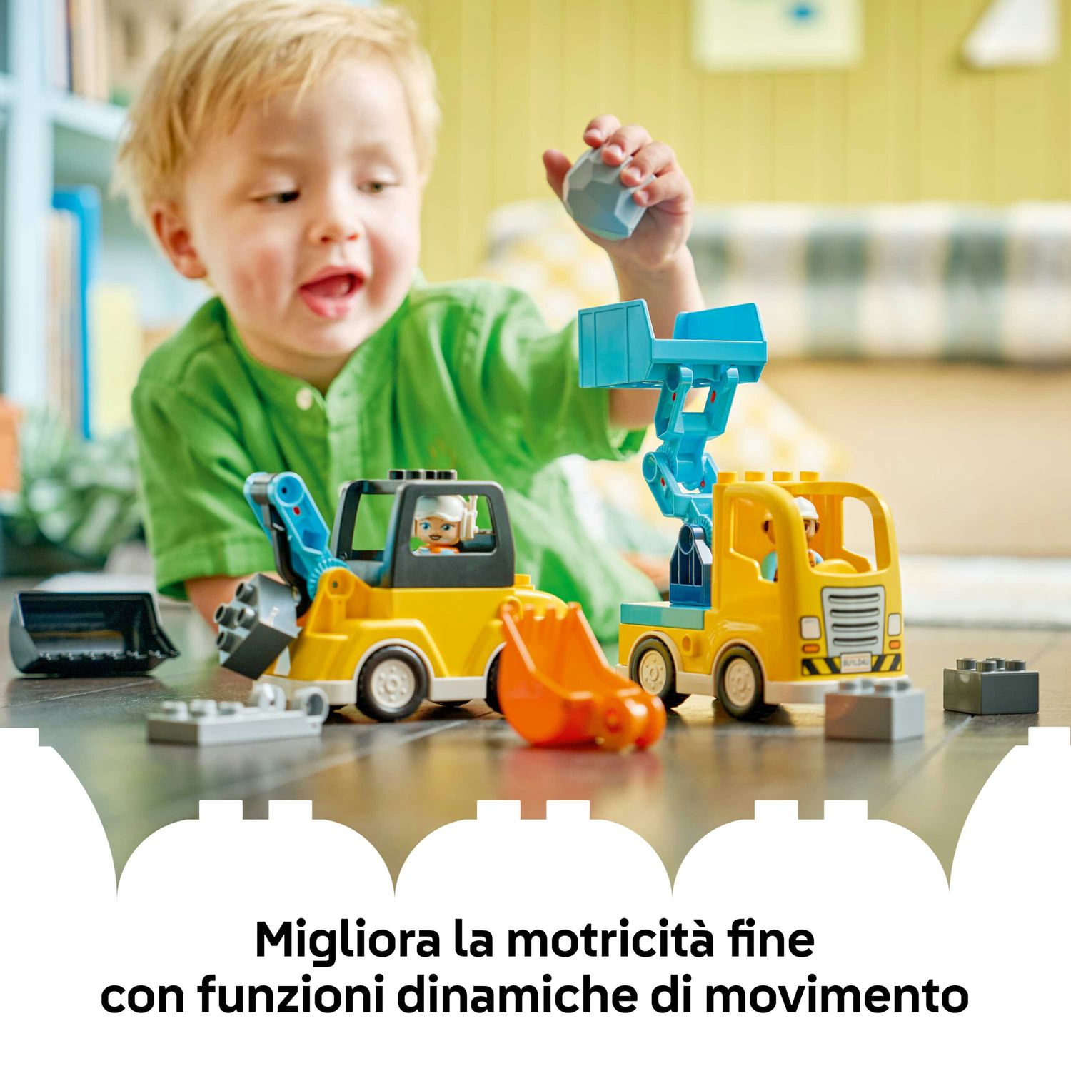 Lego duplo 10475 – veicoli da cantiere 3in1 - LEGO DUPLO