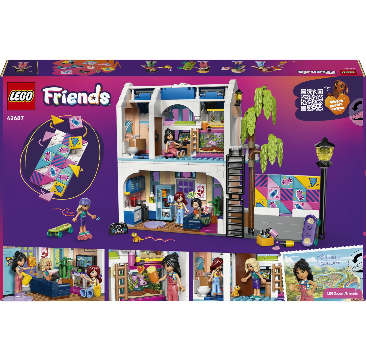 Lego friends 42687 – casa famiglia liann - LEGO FRIENDS