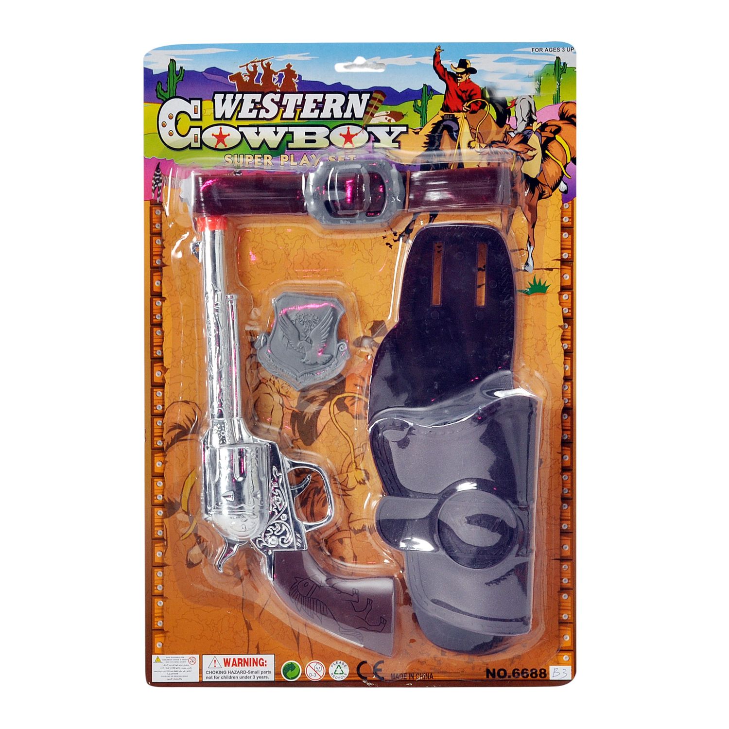 Set cowboy 4 pezzi giocattolo travestimento  - CIAO
