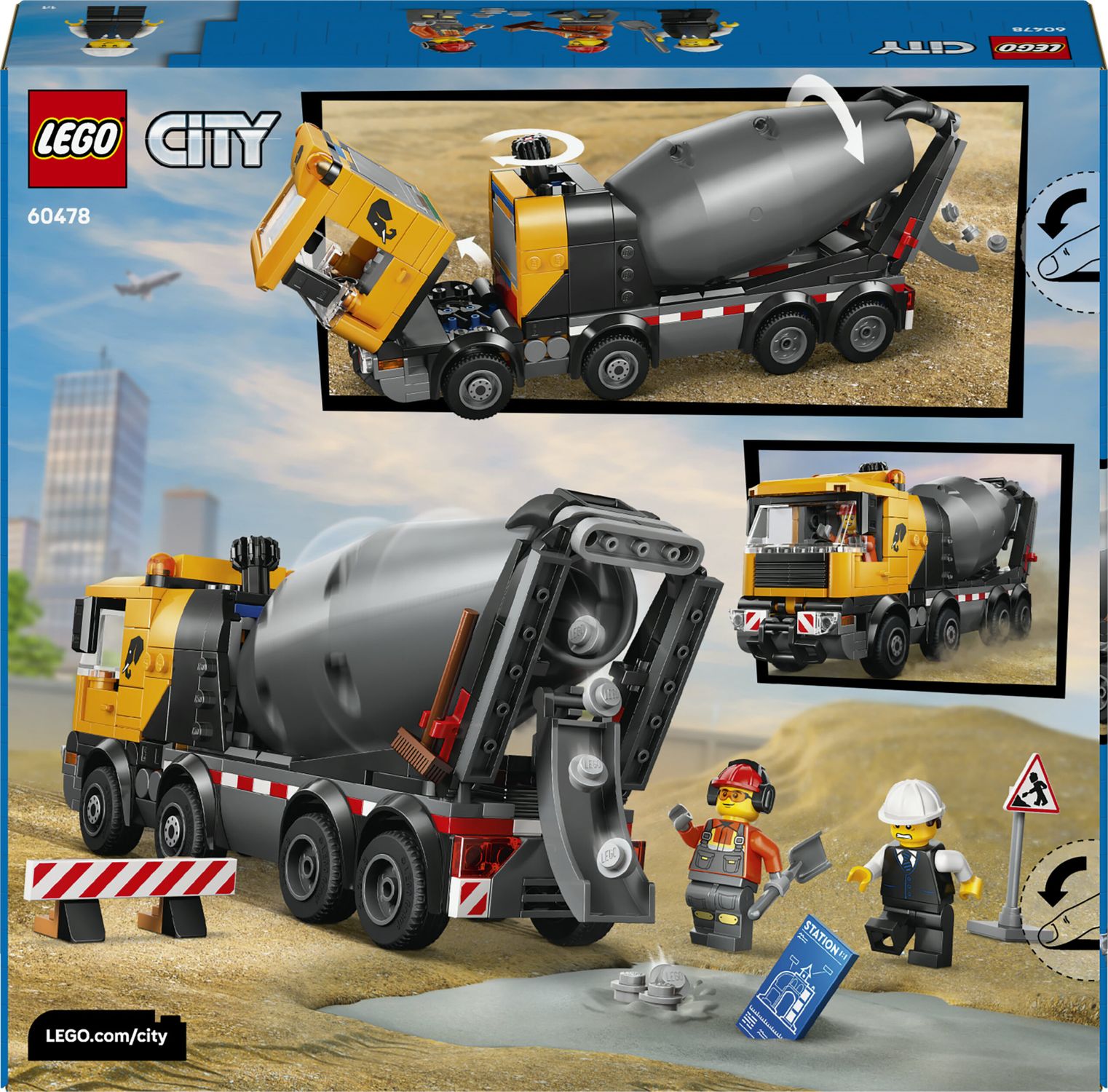 Lego city 60478 – betoniera - LEGO CITY