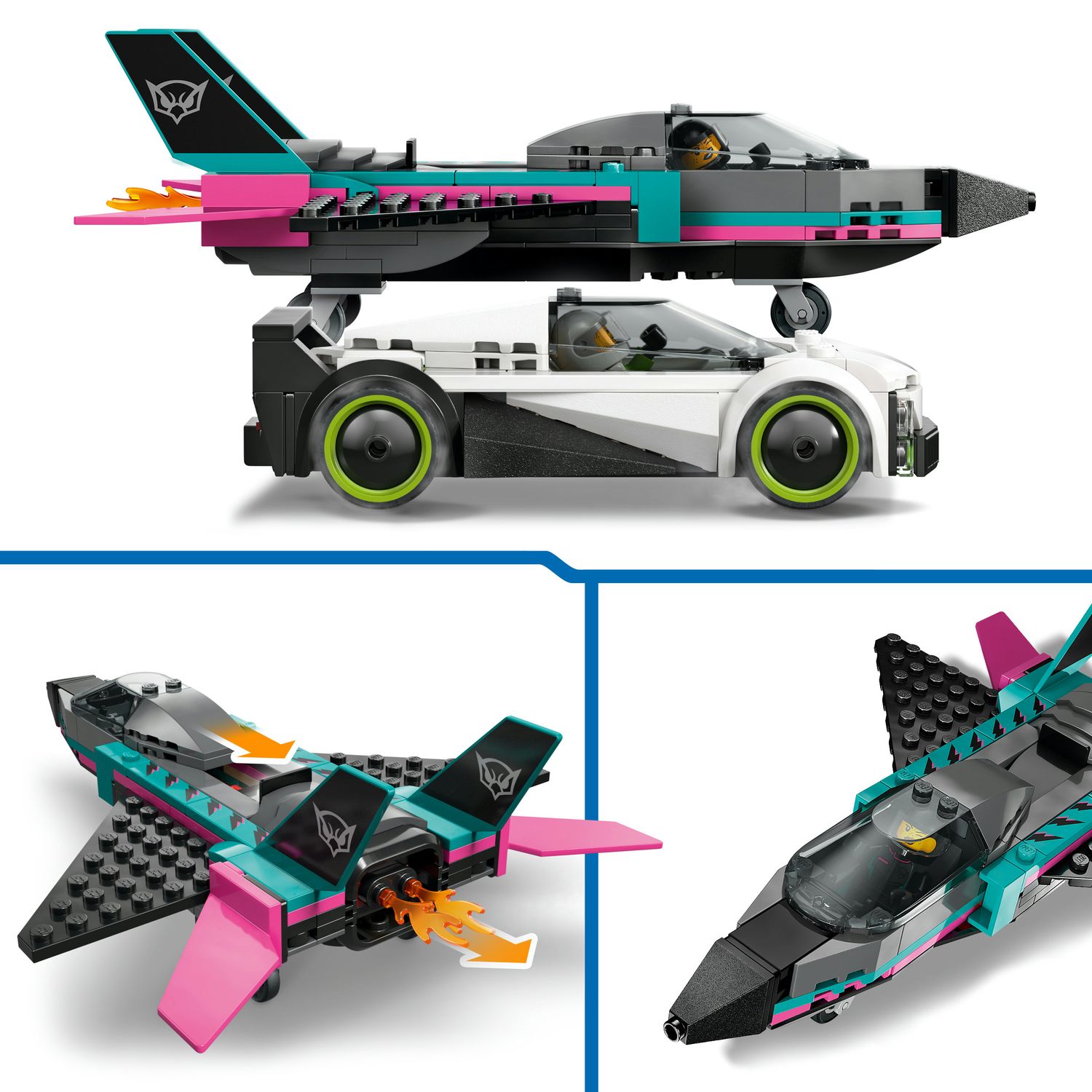 Lego city 60489 – jet vs auto sportiva - LEGO CITY