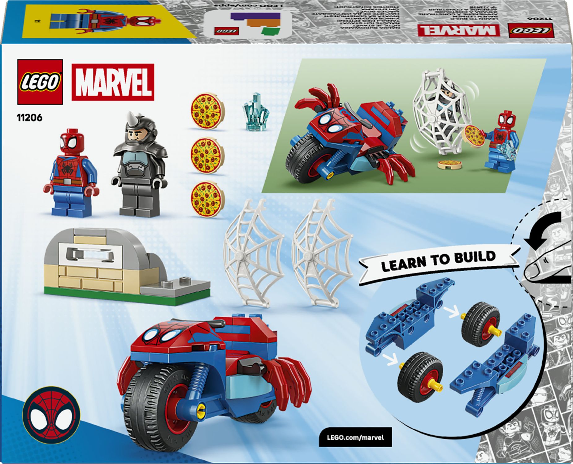 Lego marvel 11206 – spidey vs rhino moto - LEGO SUPER HEROES