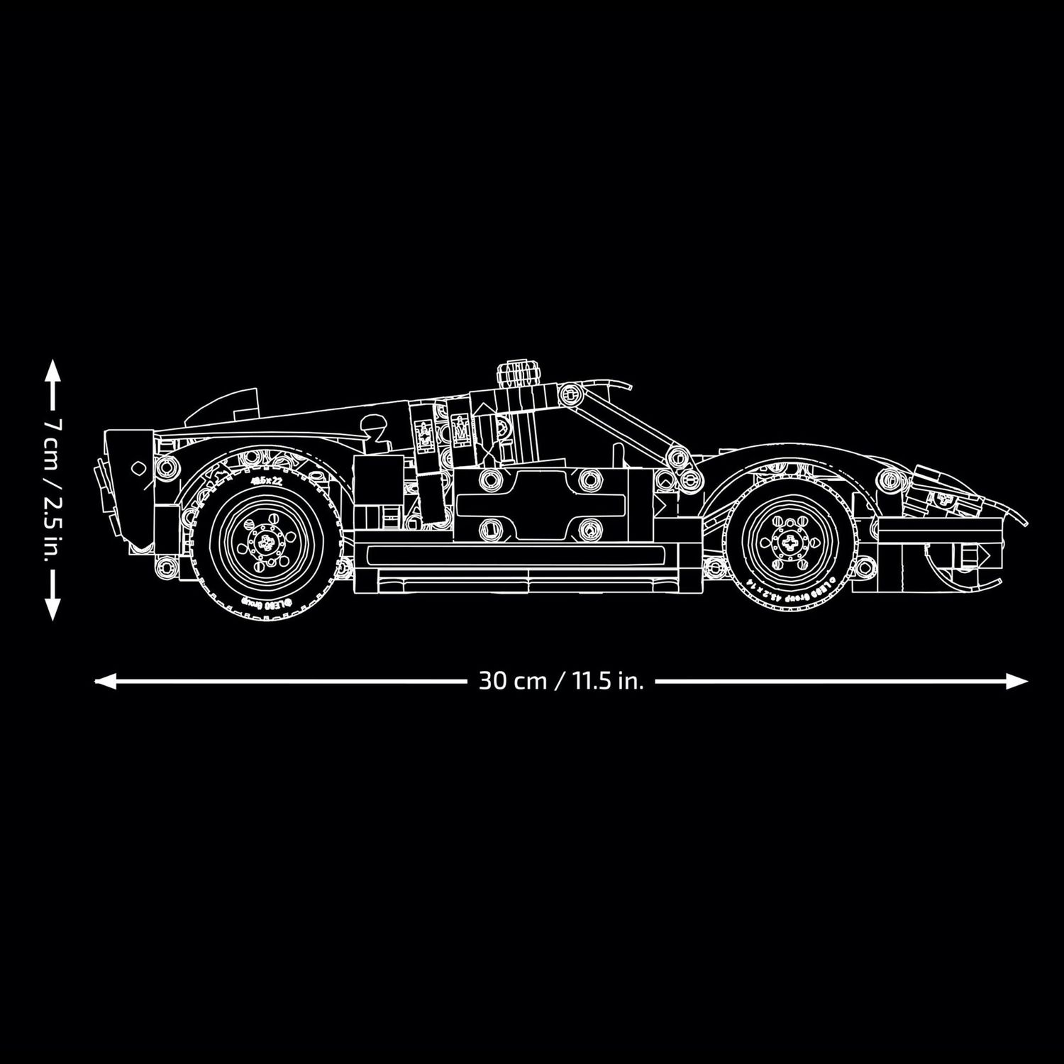 Lego technic 42223 – ford gt40 mkii 1966 - LEGO TECHNIC
