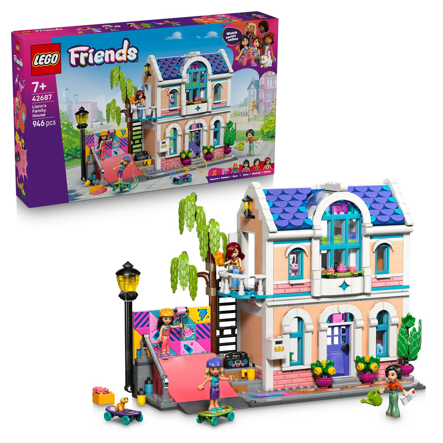 Lego friends 42687 – casa famiglia liann - LEGO FRIENDS