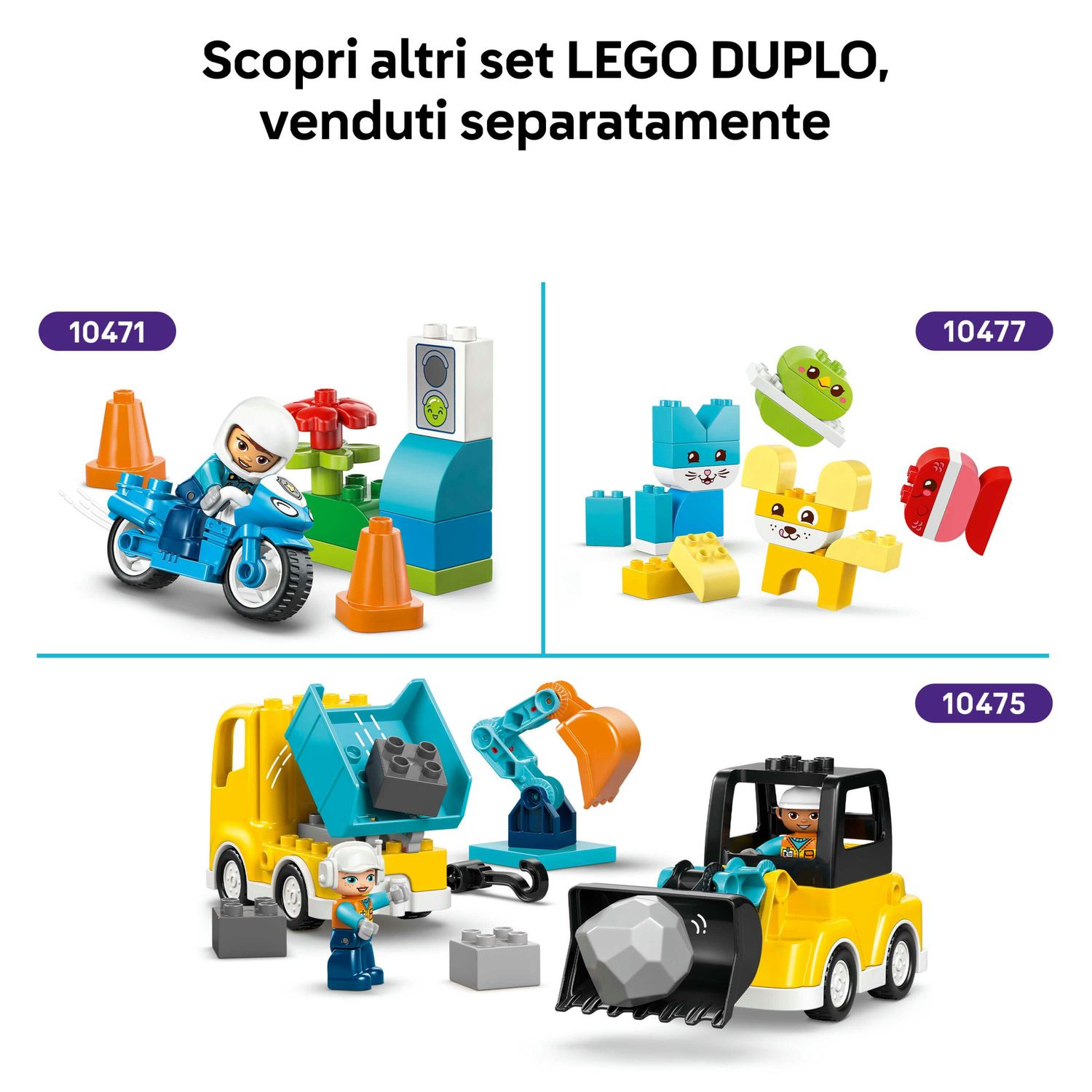 Lego duplo 10473 autopompa con manichetta e pompiere - LEGO DUPLO