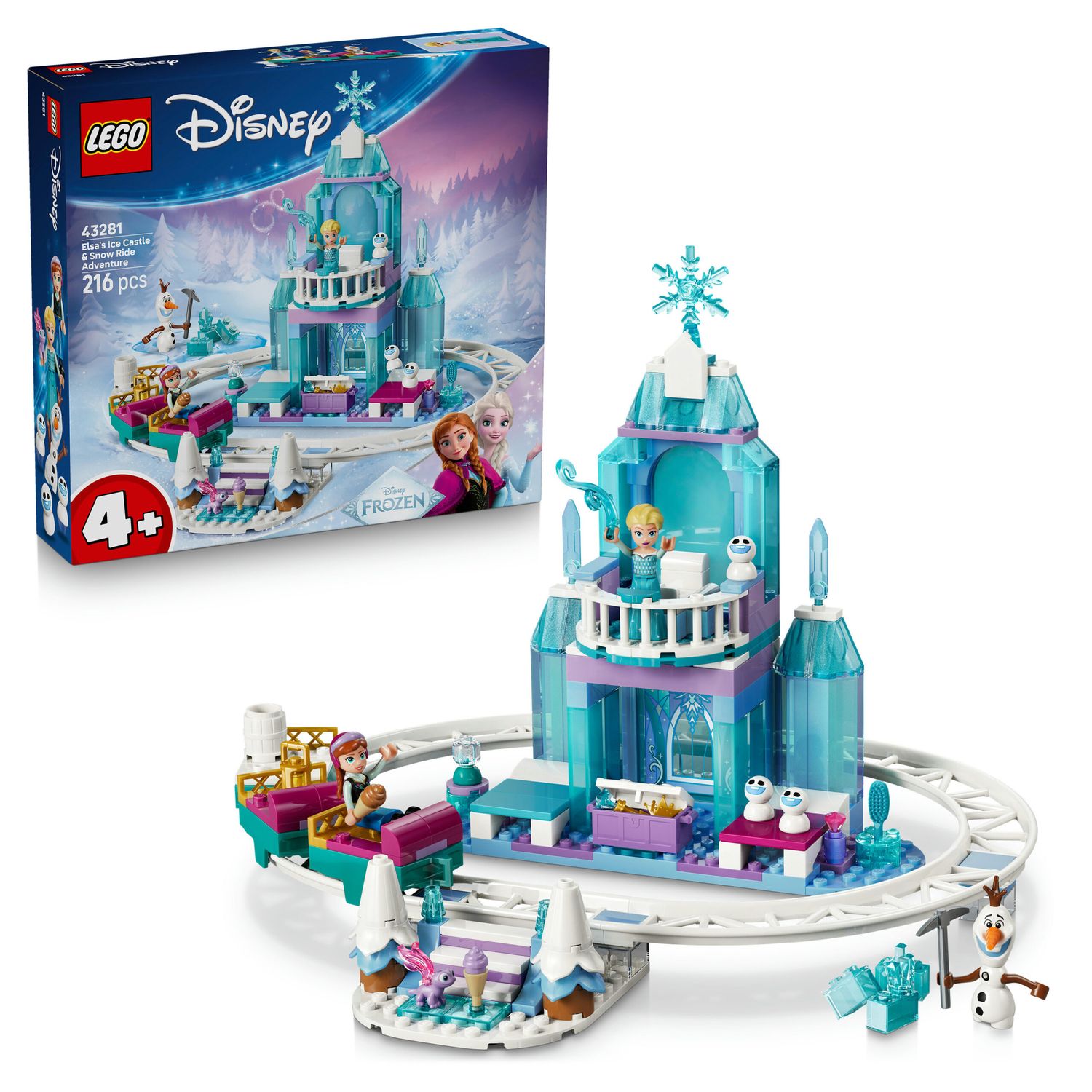 Lego disney frozen 43281 – castello ghiaccio elsa - Lego