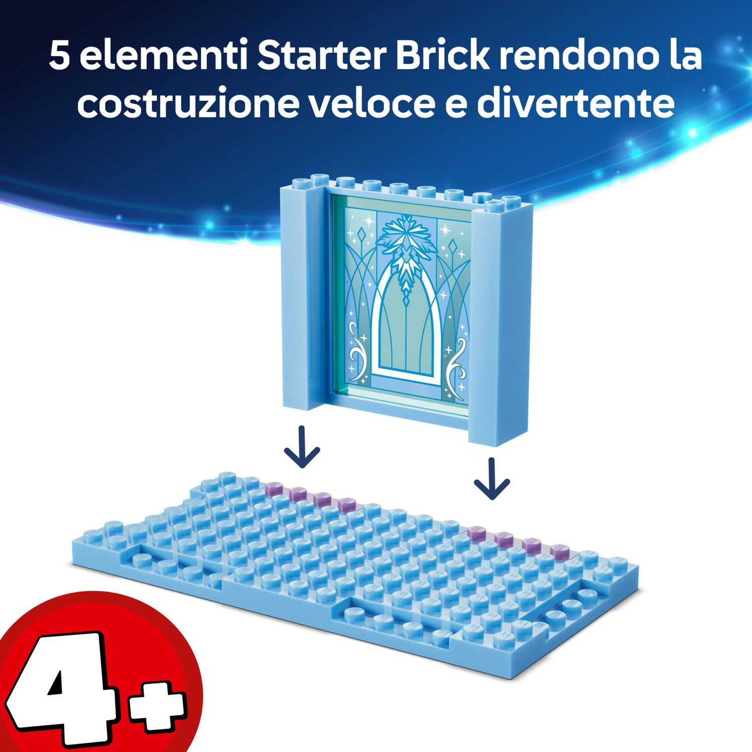 Lego disney frozen 43281 – castello ghiaccio elsa - Lego