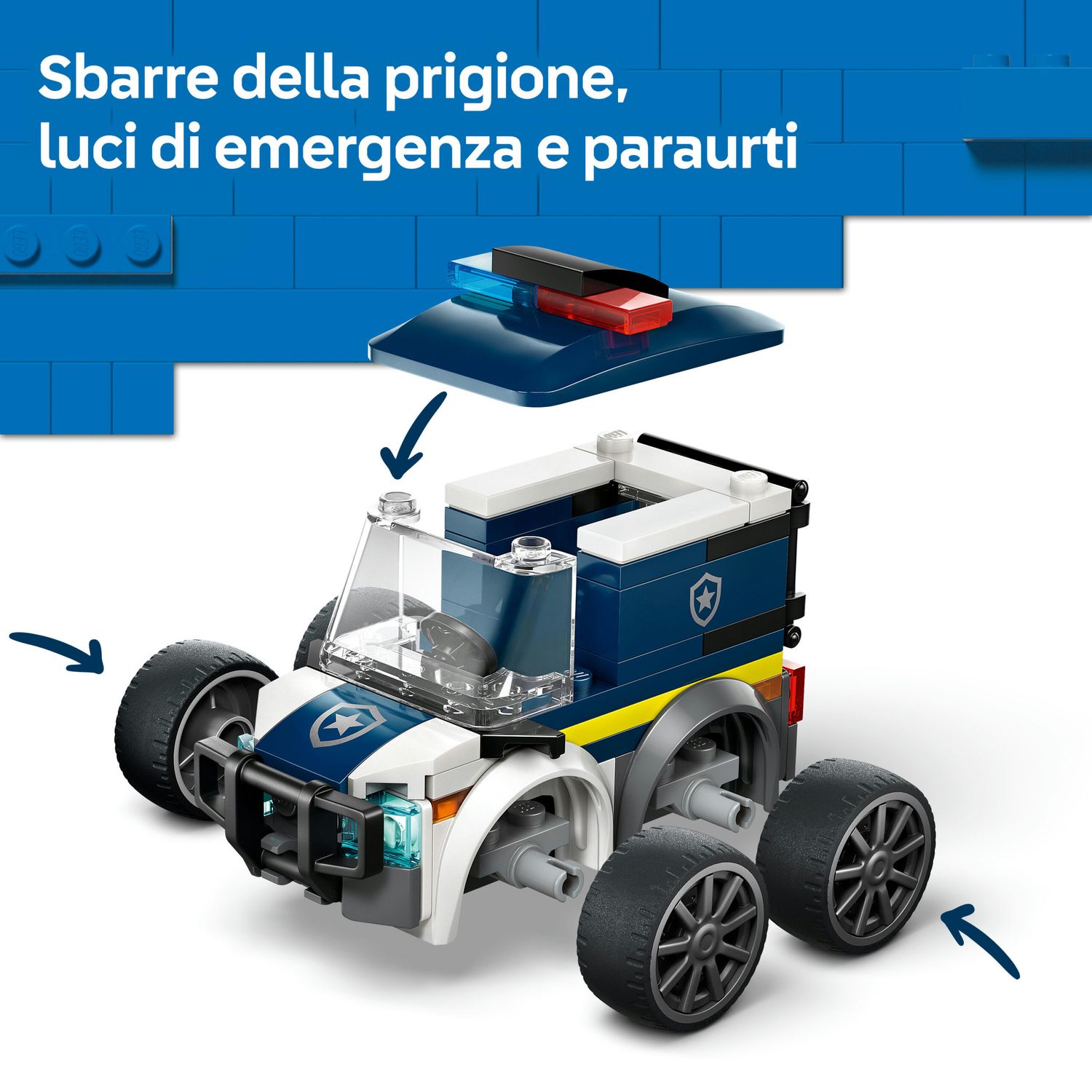 Lego city 60481 veicoli – suv della polizia - LEGO CITY