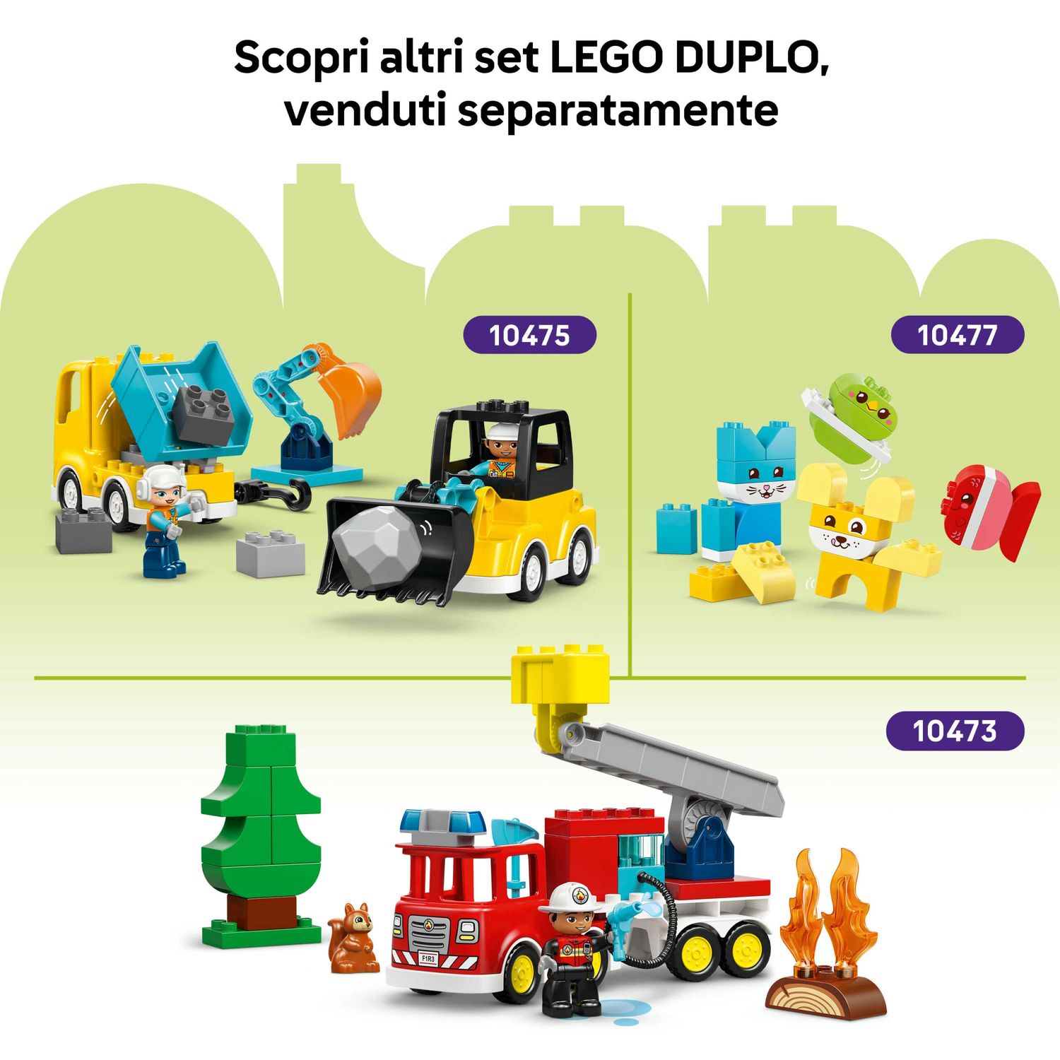 Lego duplo 10474 – veicoli creativi - LEGO DUPLO