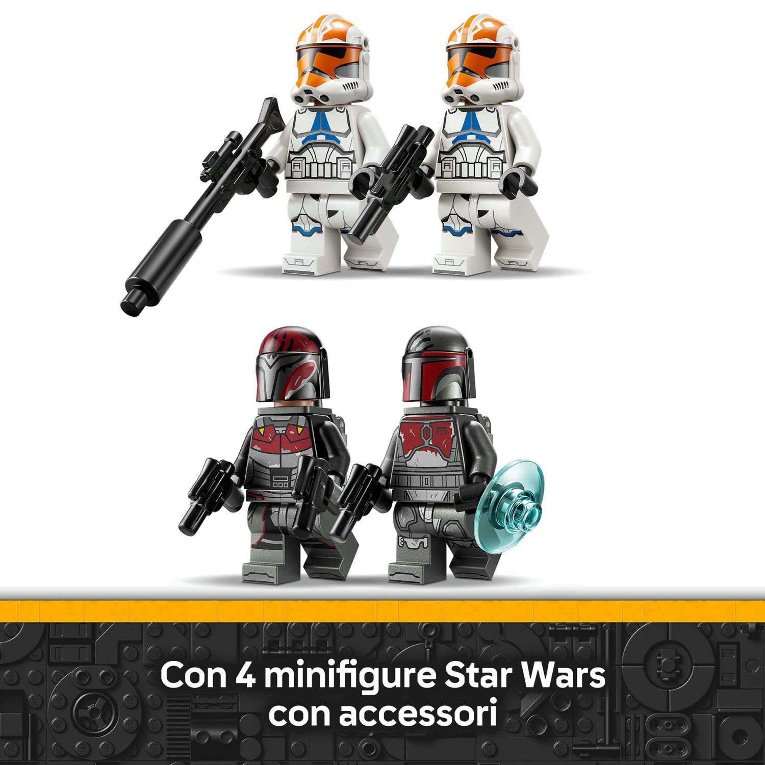 Lego star wars 75449 – battle pack assedio di mandalore - Lego