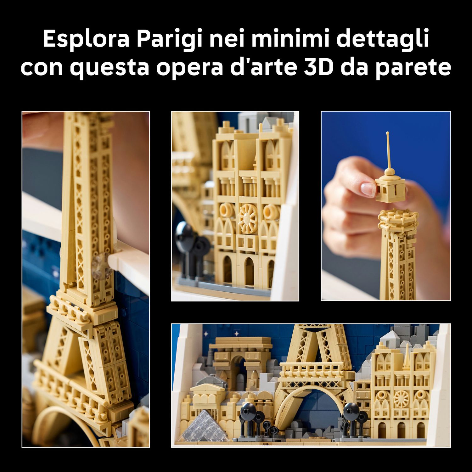 Lego architecture 21064 – parigi la città dell'amore - LEGO ARCHITECTURE