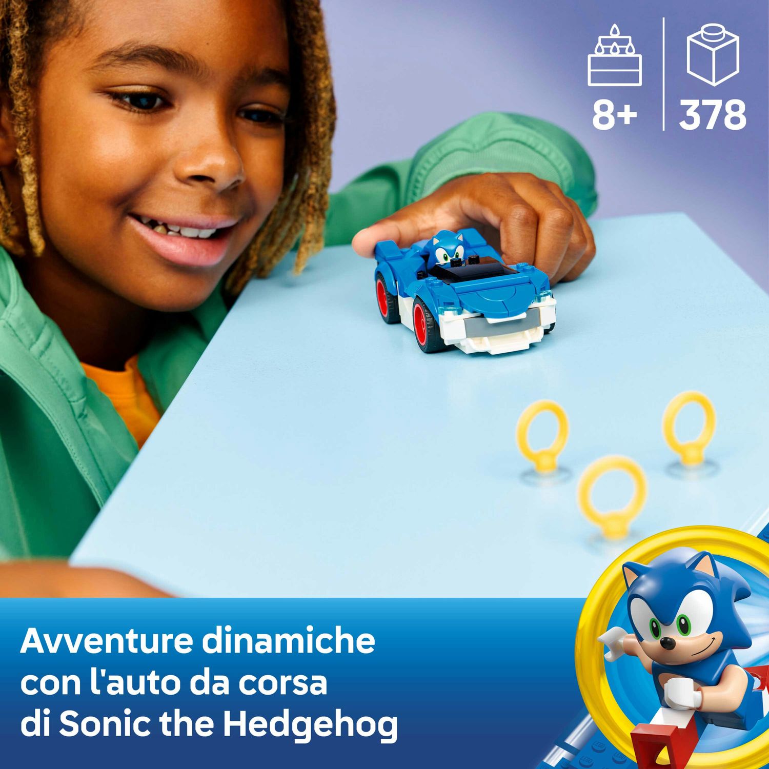 Lego sonic 77117 – sonic fulmine supersonico - Lego