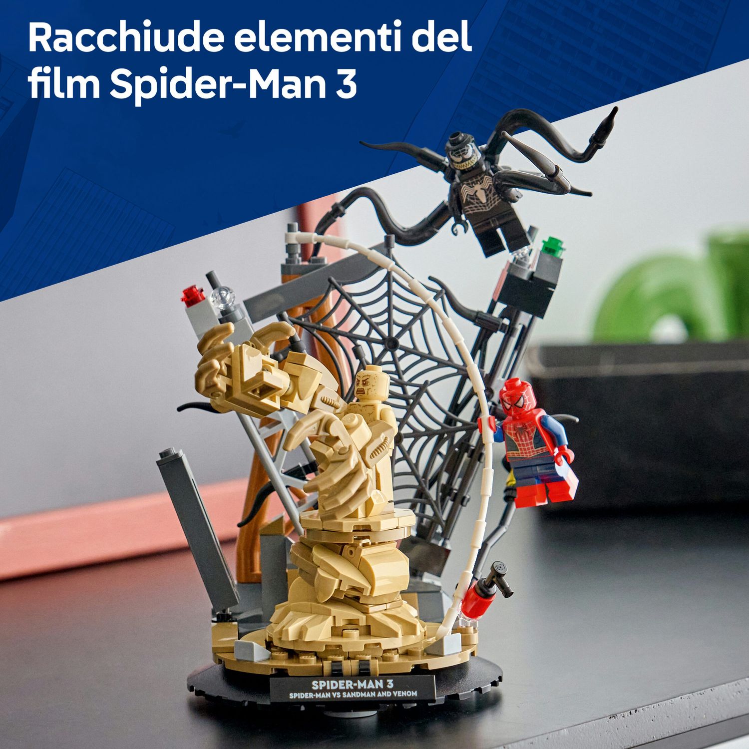 Lego marvel 76334 – battaglia epica spider-man vs sandman - LEGO SUPER HEROES