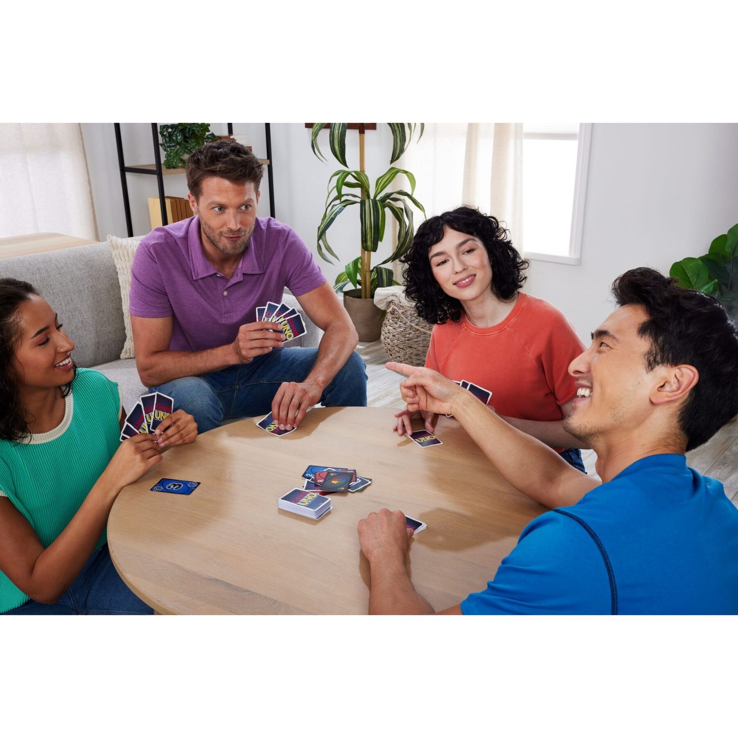 Mattel games – liar’s uno - nuova versione del gioco uno con bluff, trucchi e sfide tra giocatori - UNO