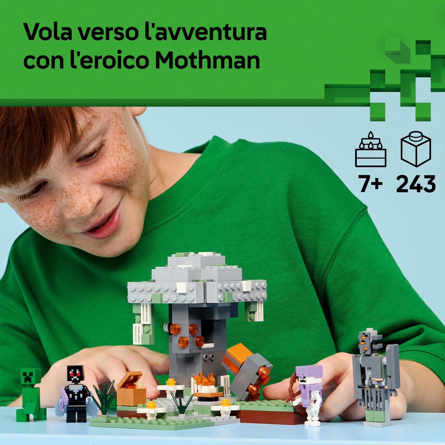 Lego minecraft 21586 – giardino pallido bioma in miniatura - Lego