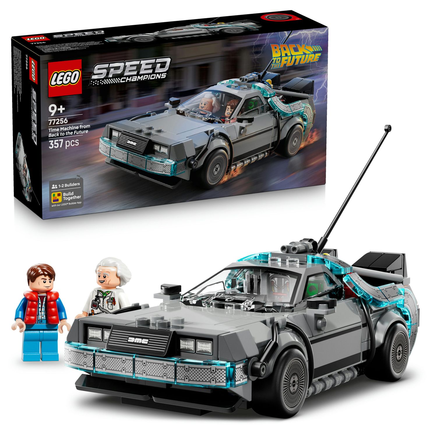 Lego speed champions 77256 – macchina del tempo ritorno al futuro - LEGO SPEED CHAMPIONS