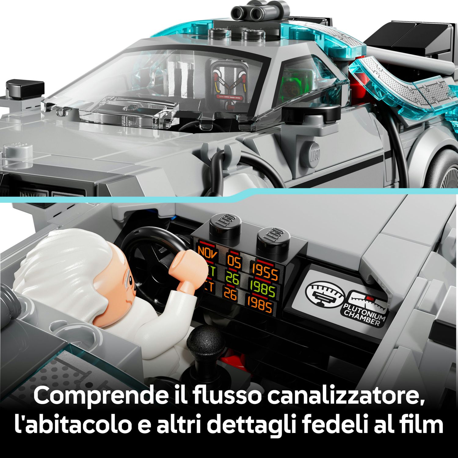 Lego speed champions 77256 – macchina del tempo ritorno al futuro - LEGO SPEED CHAMPIONS