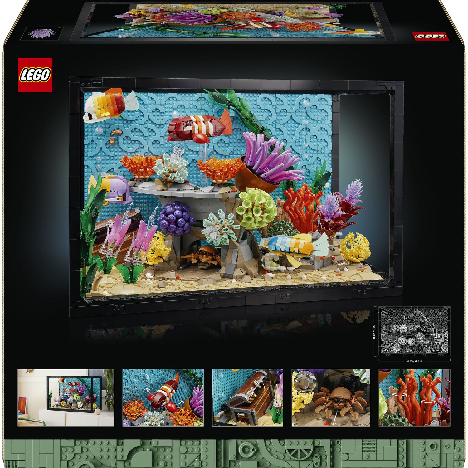 Lego 10366 acquario tropicale - LEGO ICONS