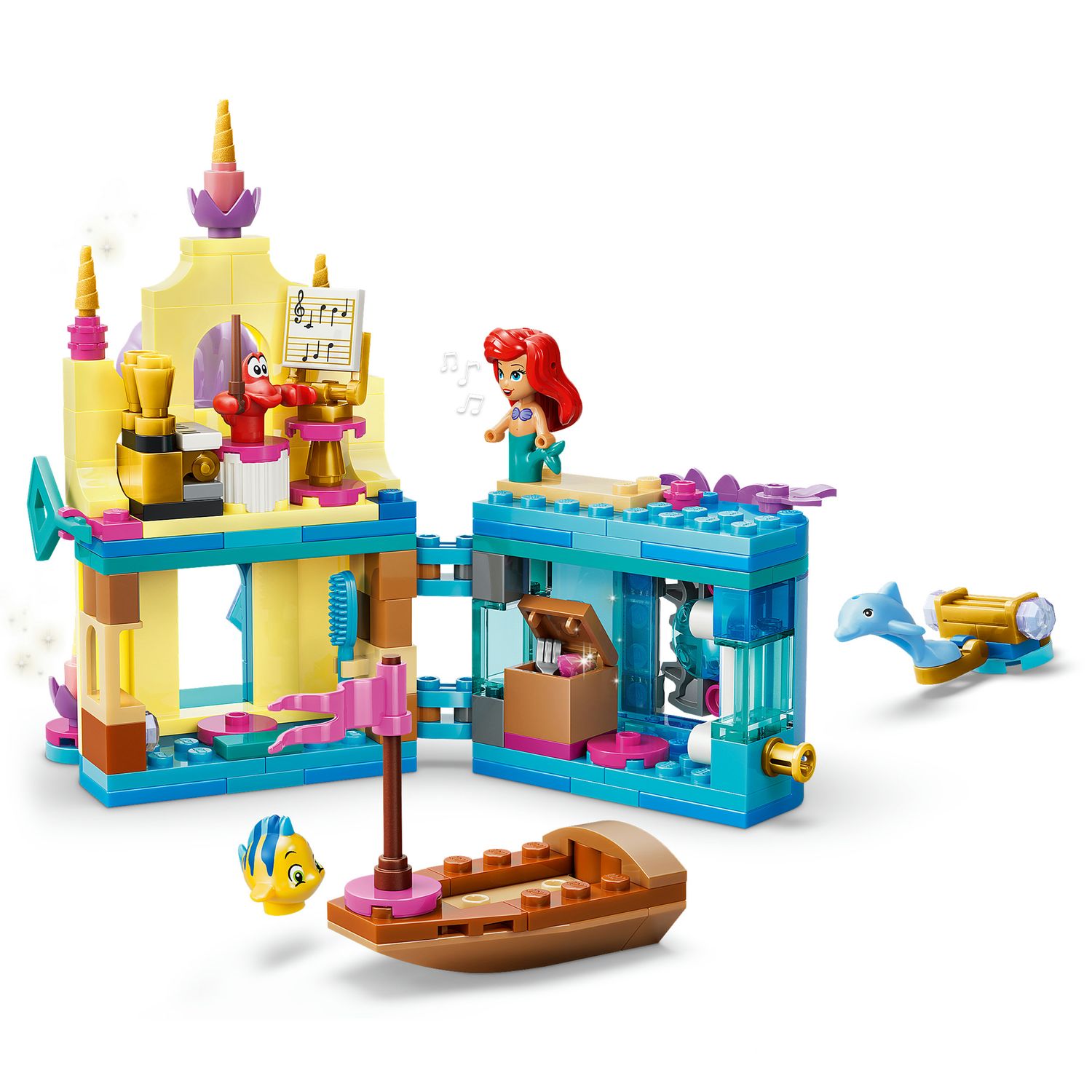 Lego disney princess 43285 – mini-palazzo ariel - LEGO DISNEY PRINCESS