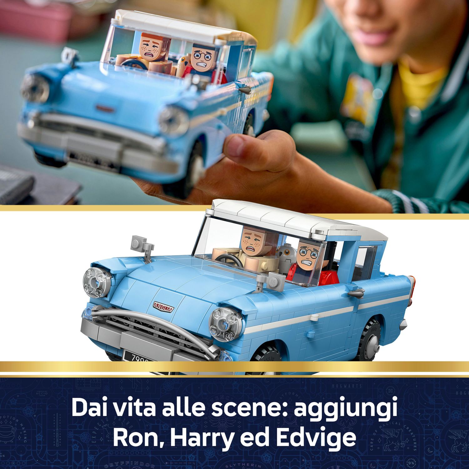 Lego harry potter 76470 – ford anglia volante incantata - Lego