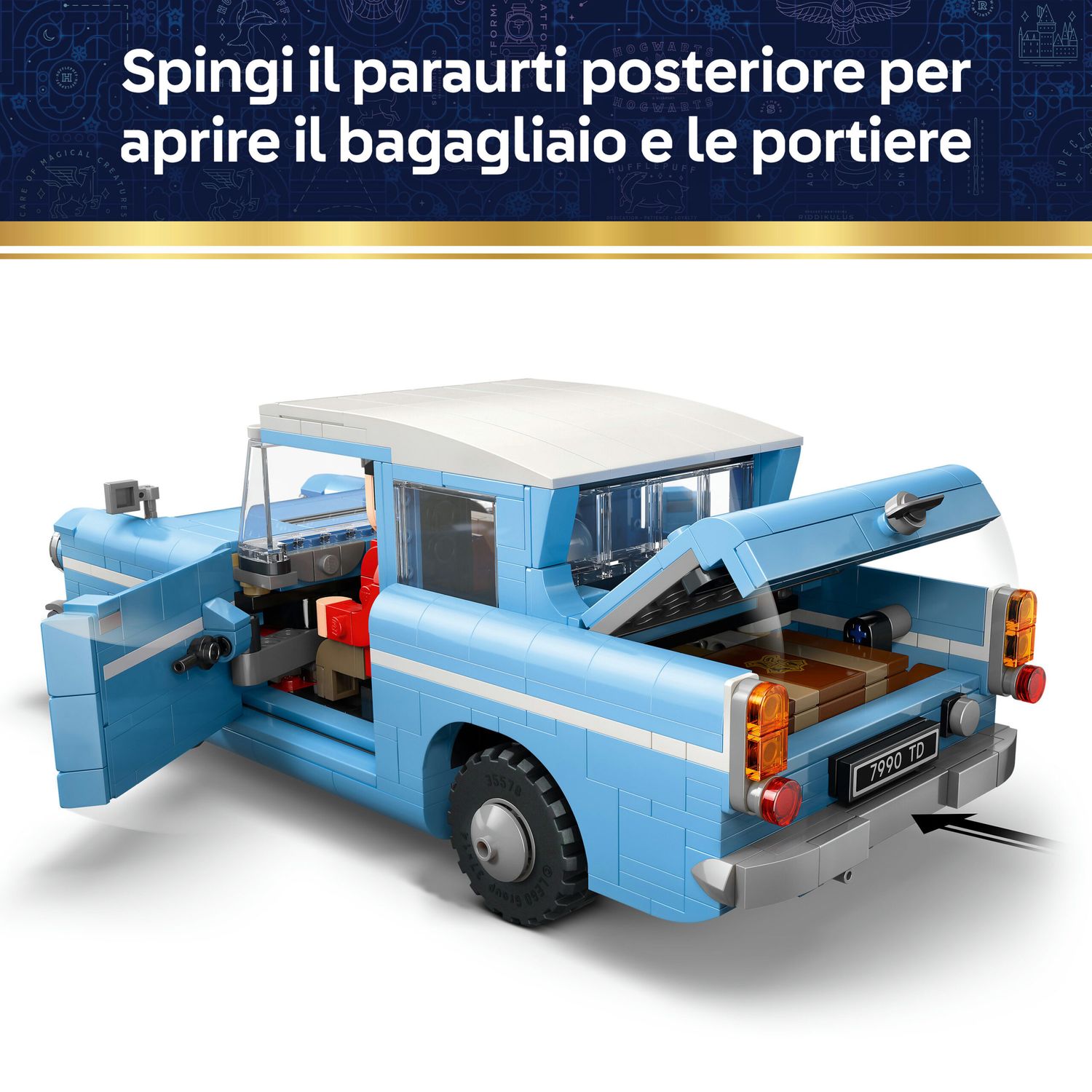 Lego harry potter 76470 – ford anglia volante incantata - Lego